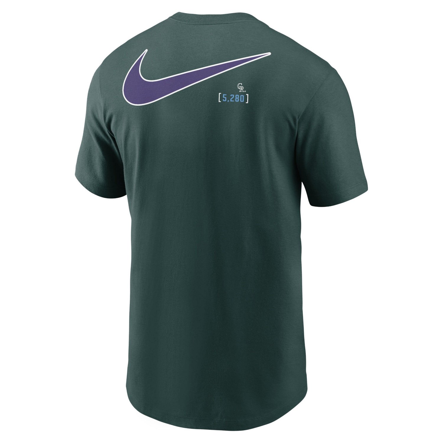 Nike Colorado Rockies 2-Hit Speed City Connect T-Shirt - view number 3