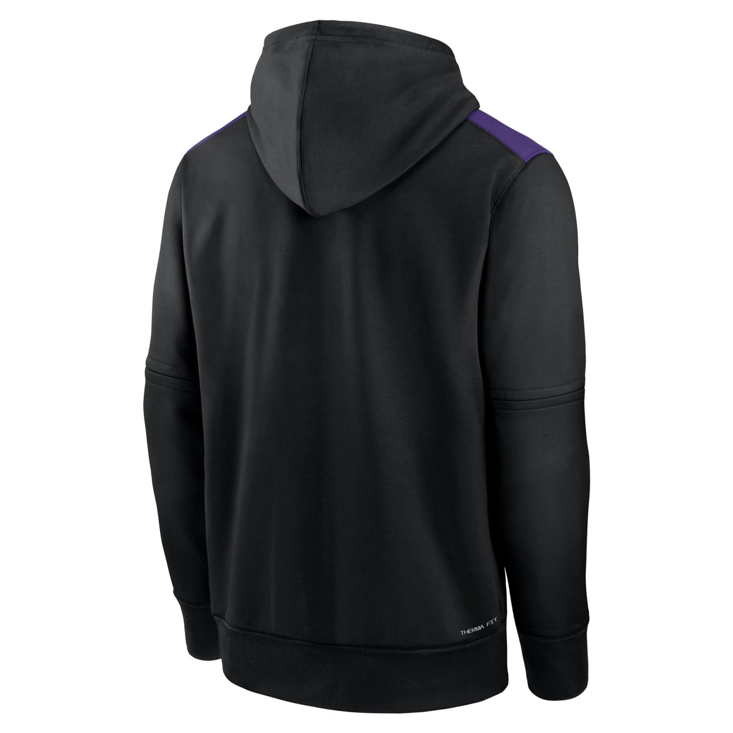 Nike Colorado Rockies Authentic Collection Performance Pullover Hoodie - view number 3