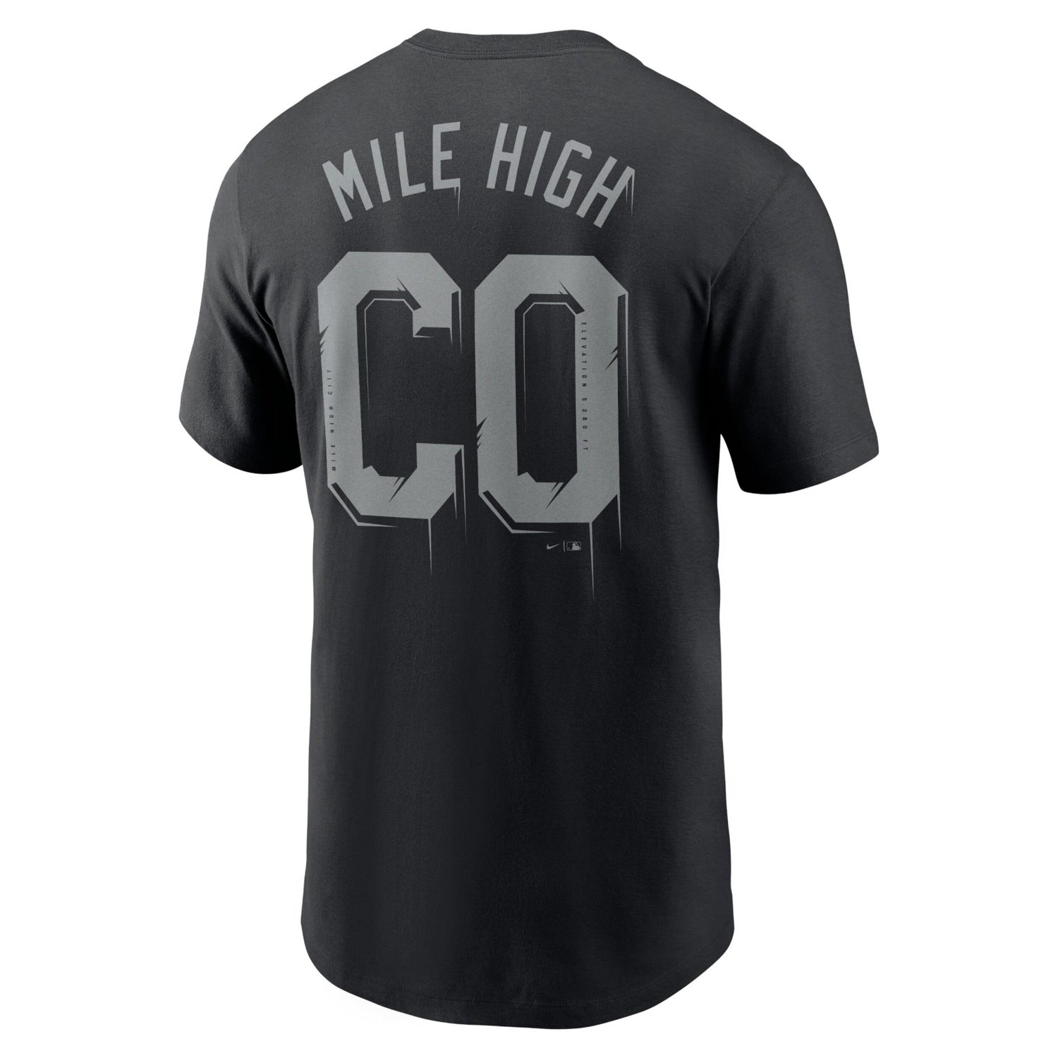 Nike Colorado Rockies Mile High Local Team T-Shirt - view number 3