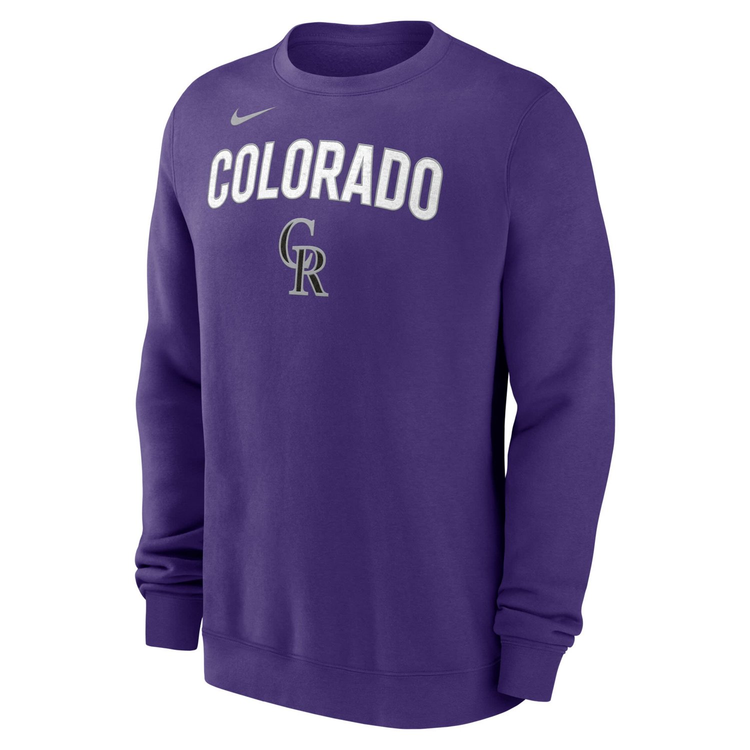 Nike Colorado Rockies Pullover Sweatshirt - view number 2