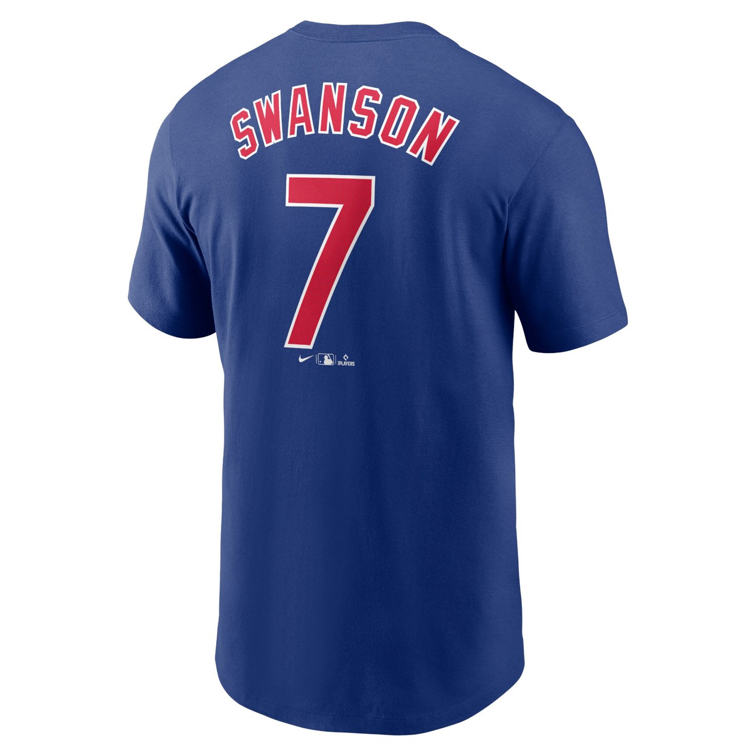 Nike Dansby Swanson Chicago Cubs Fuse Name  Number T-Shirt