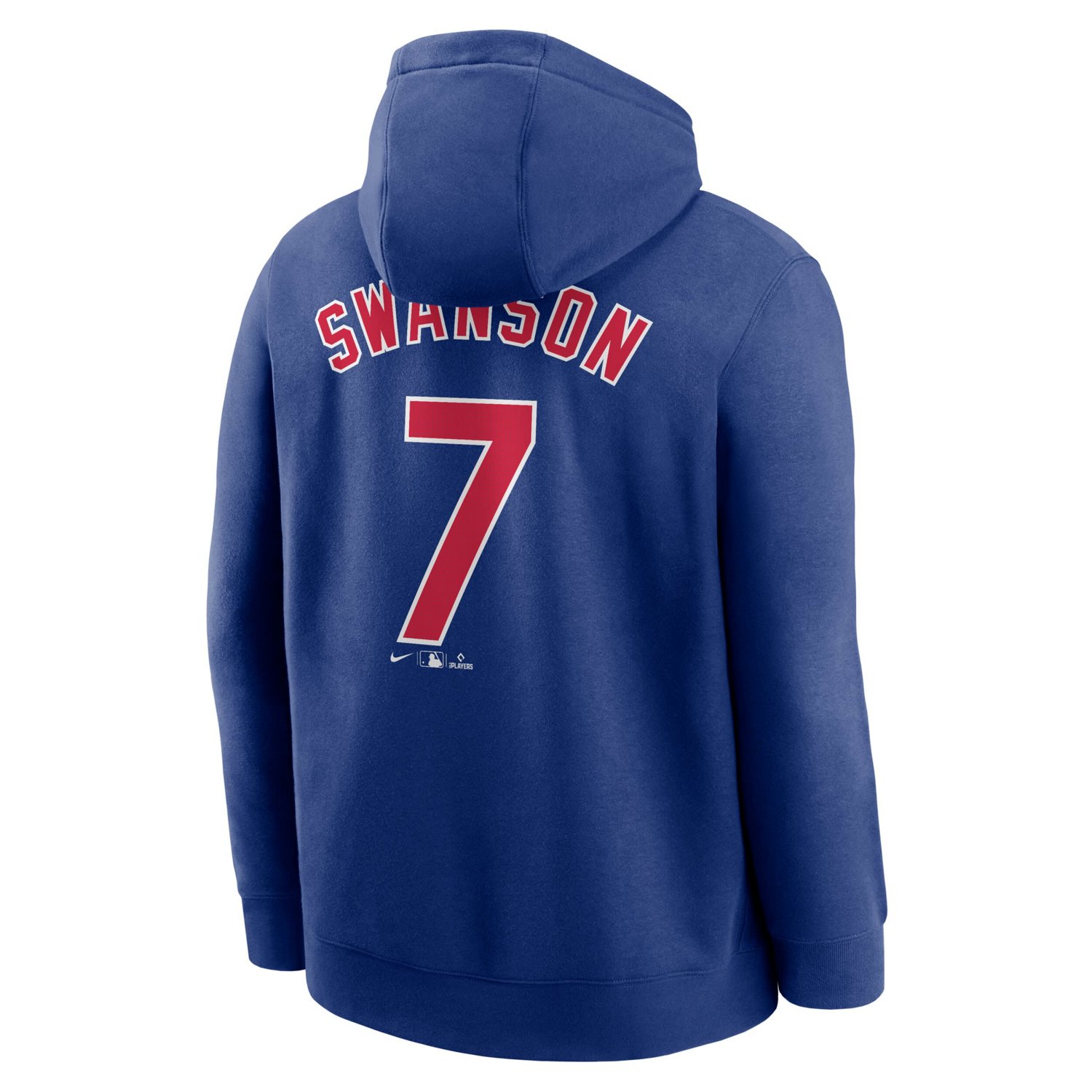 Nike Dansby Swanson Chicago Cubs Player Name  Number Club Pullover Hoodie - view number 3