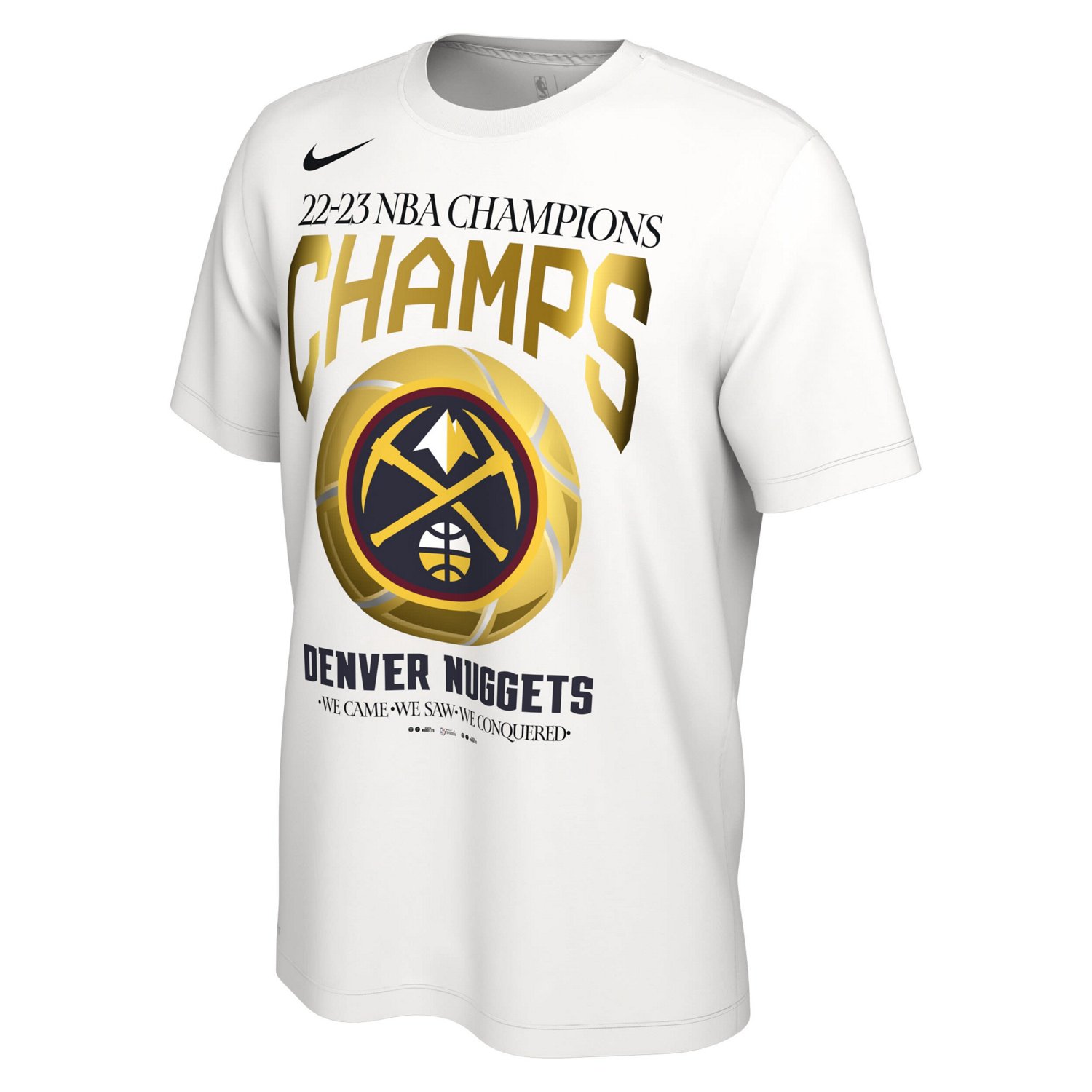 Nike Denver Nuggets 2023 NBA Finals Champions Celebration Roster T-Shirt                                                         - view number 2