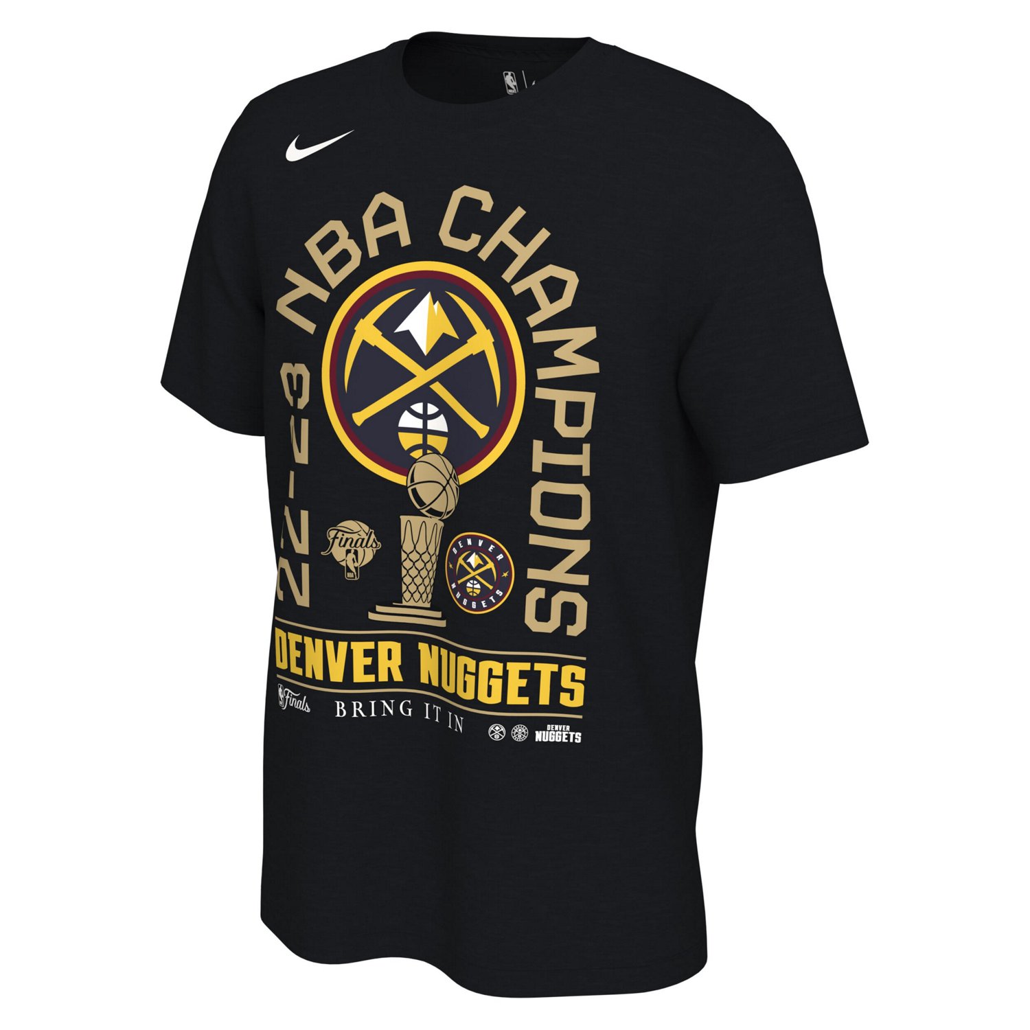 Nike Denver Nuggets 2023 NBA Finals Champions Locker Room T-Shirt - view number 2