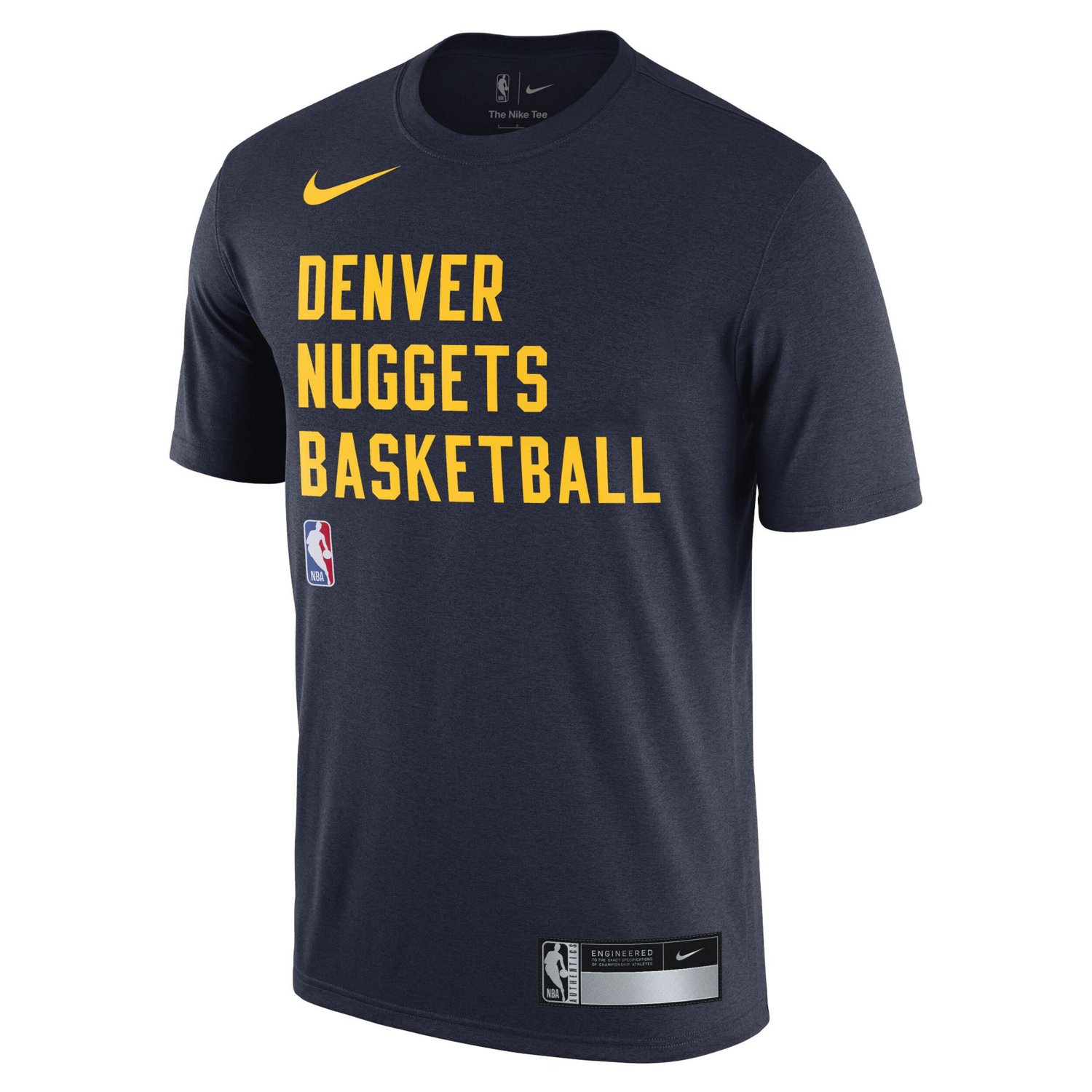 Nike Denver Nuggets 2023/24 Sideline Legend Performance Practice T-Shirt - view number 2