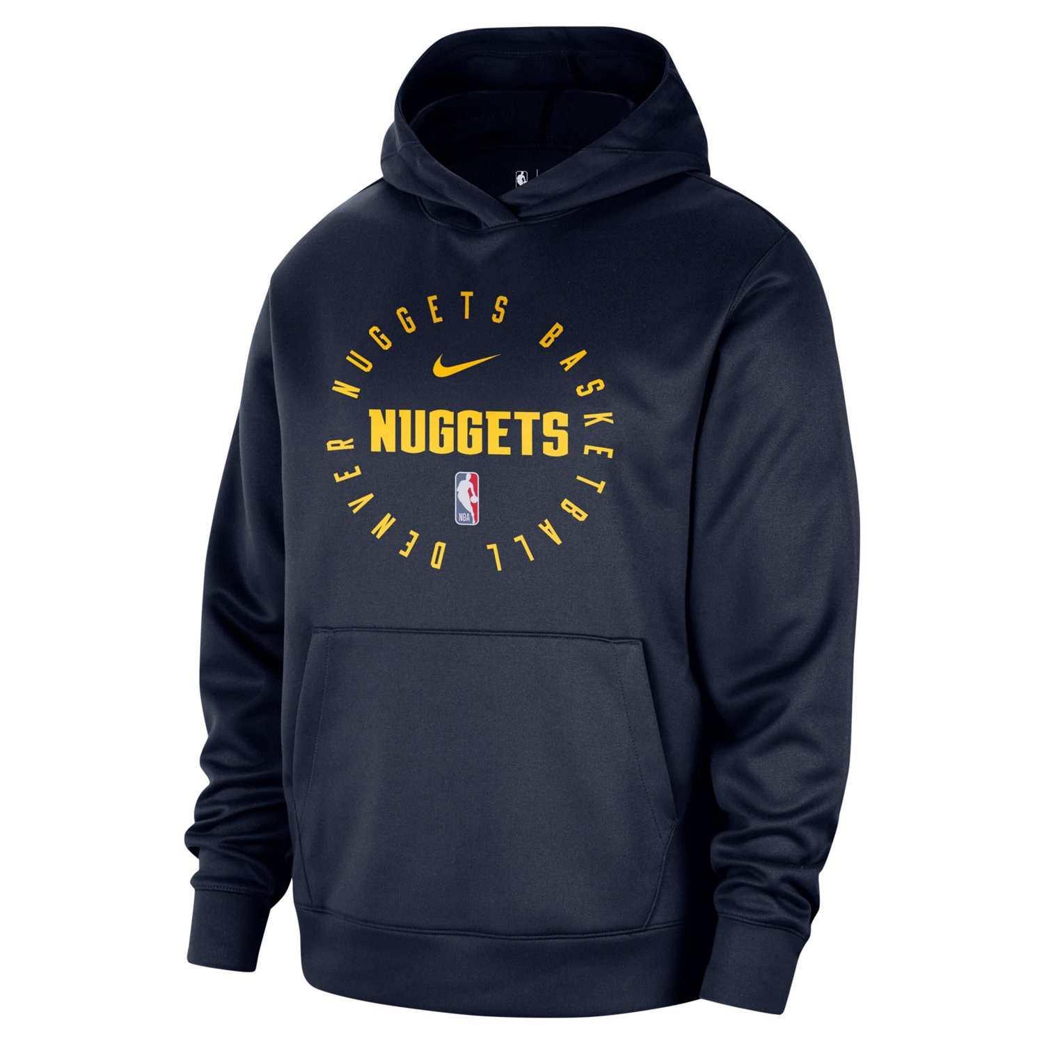 Nike Denver Nuggets 2024 25 Spotlight On-Court Practice Performance Pullover Hoodie