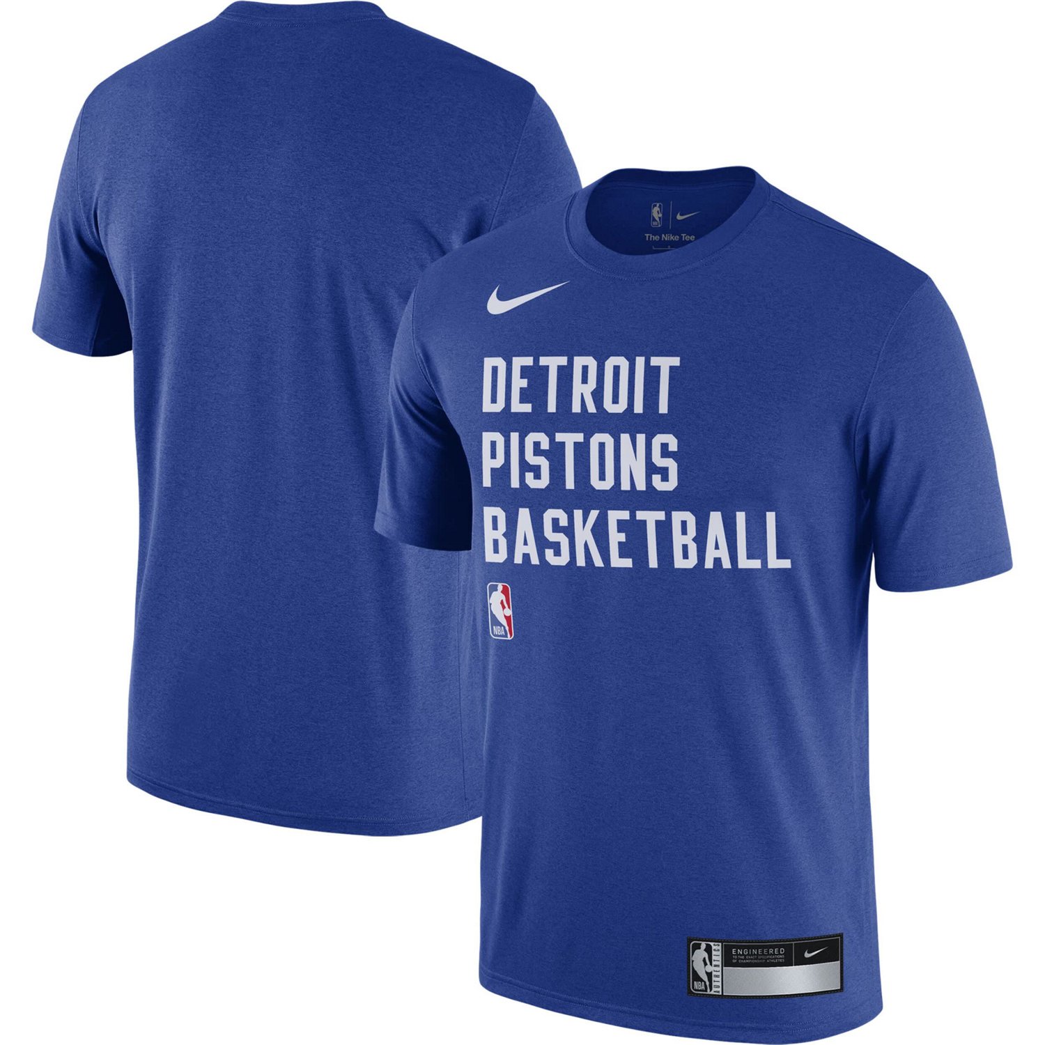 Nike Detroit Pistons 2023/24 Sideline Legend Performance Practice T-Shirt - view number 1