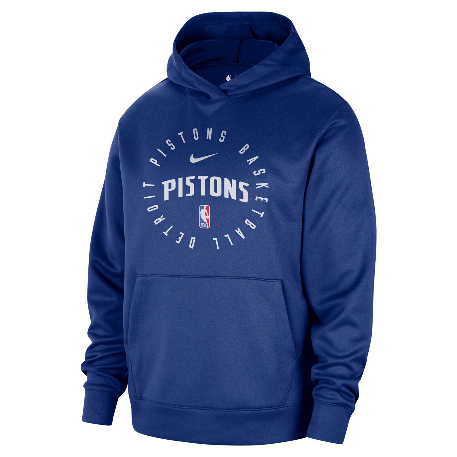 Nike Detroit Pistons 2024 25 Spotlight On-Court Practice Performance Pullover Hoodie - view number 2