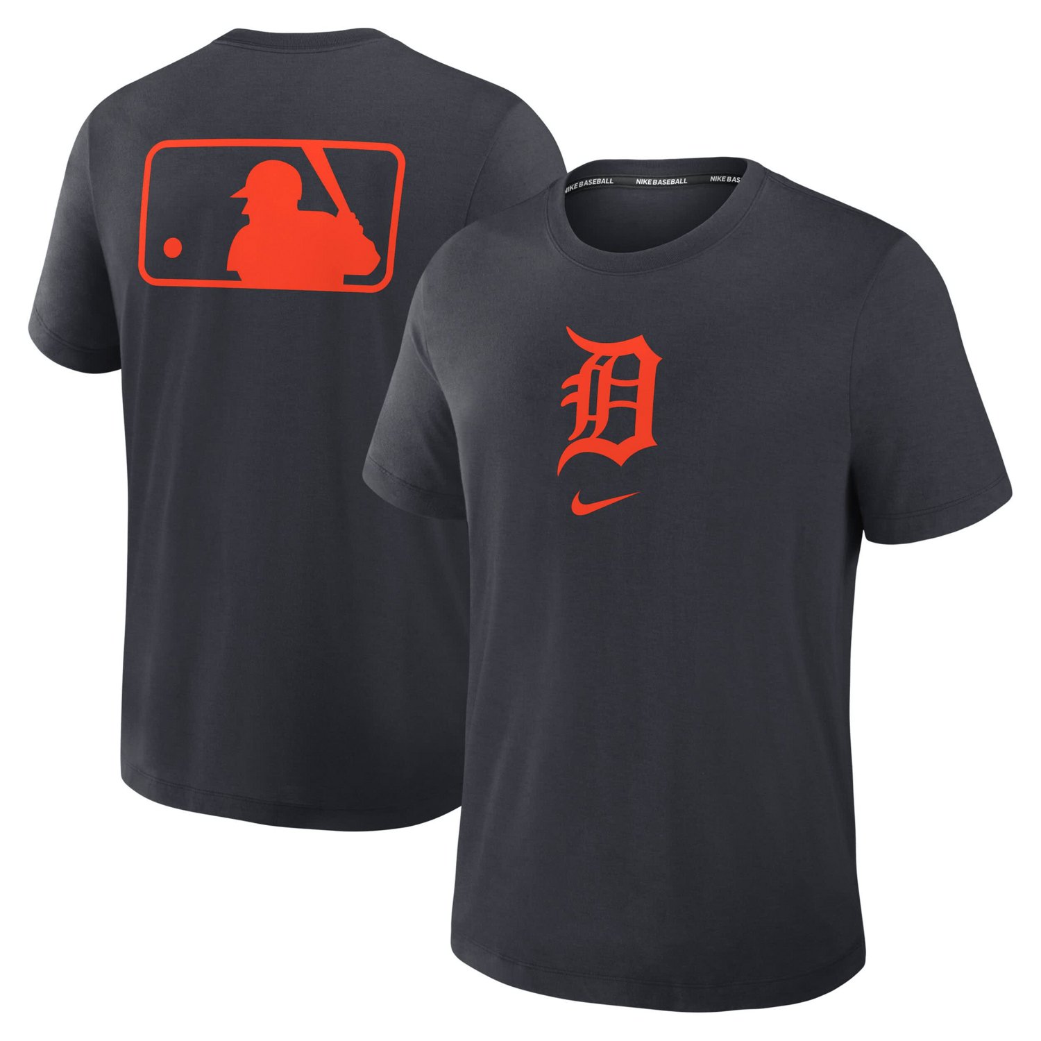 Nike Detroit Tigers Authentic Collection Early Work Tri-Blend Performance T-Shirt                                               