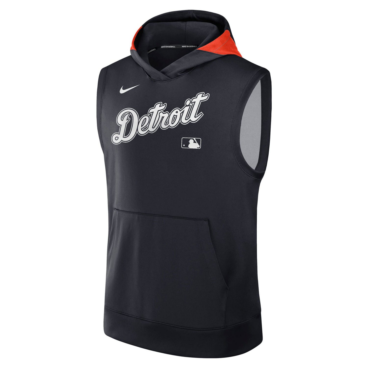 Nike Detroit Tigers Authentic Collection Performance Sleeveless Pullover Hoodie                                                  - view number 2