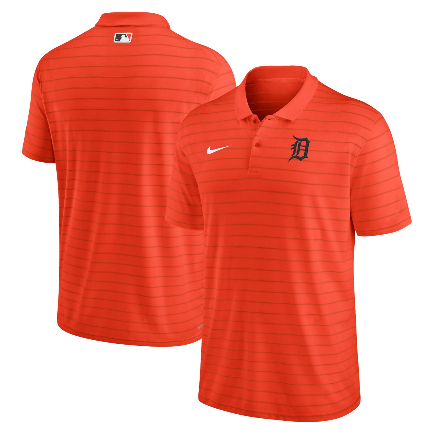 Nike Detroit Tigers Authentic Collection Victory Striped Performance Polo                                                        - view number 1