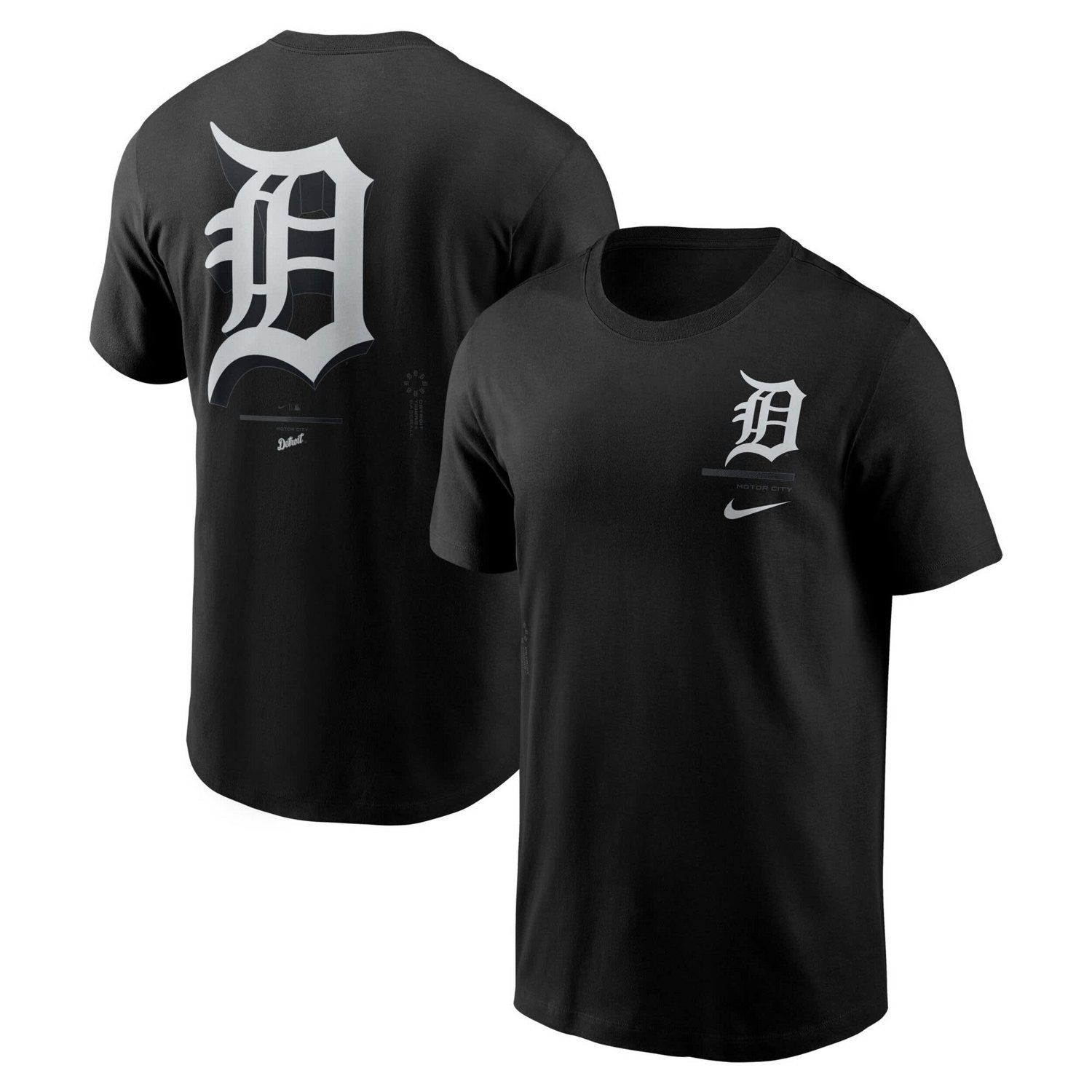 Nike Detroit Tigers Lights Out Bar Loading T-Shirt