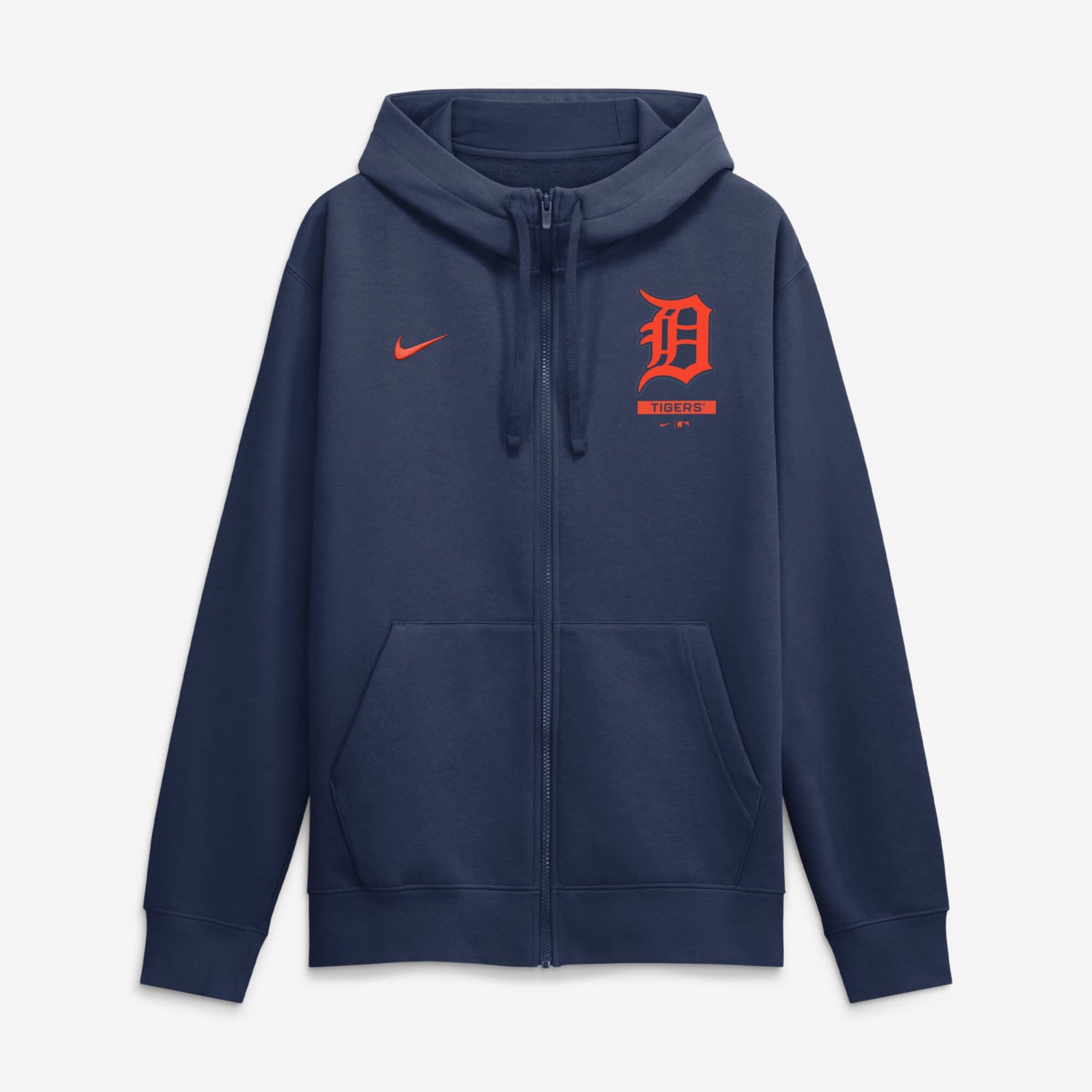 Nike Detroit Tigers Primetime Lockup Full-Zip Hoodie