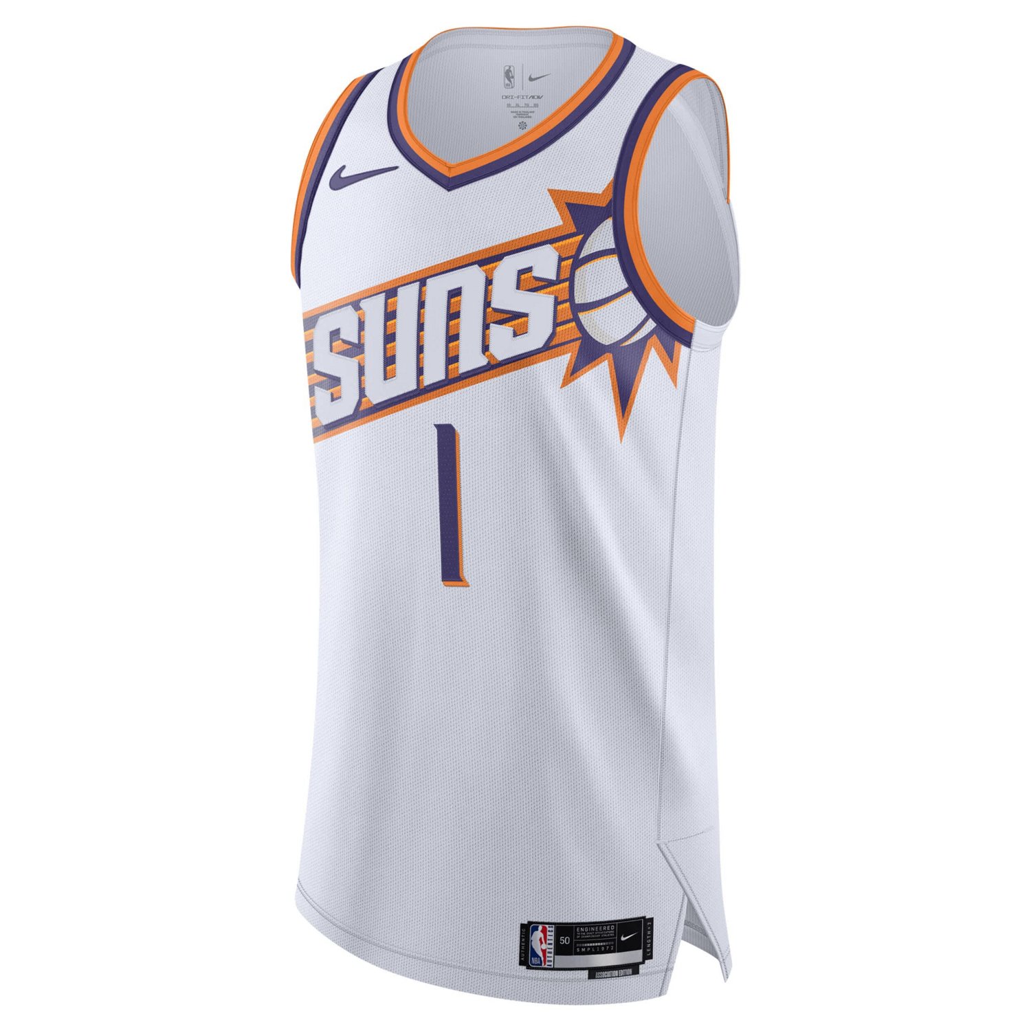 Nike Devin Booker Phoenix Suns Authentic Jersey - Association Edition - view number 2