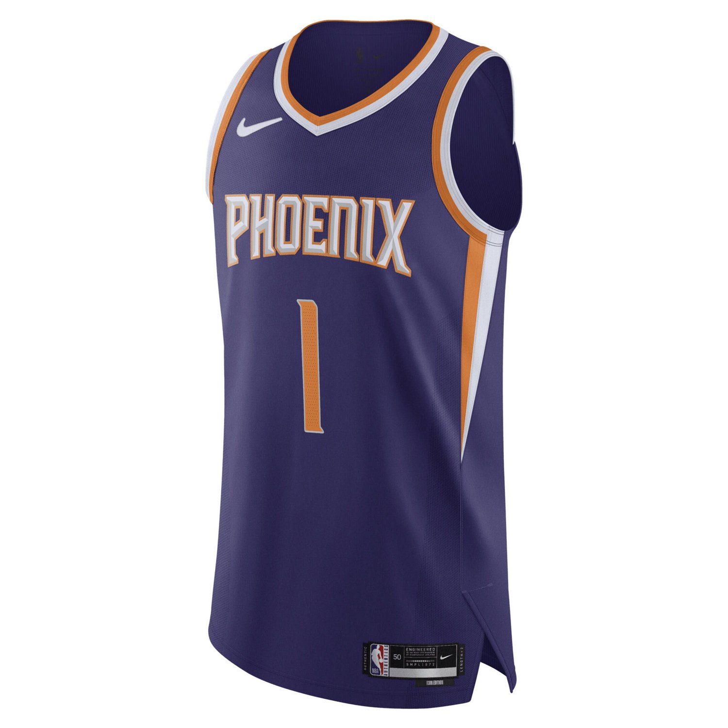 Nike Devin Booker Phoenix Suns Authentic Jersey - Icon Edition                                                                   - view number 2