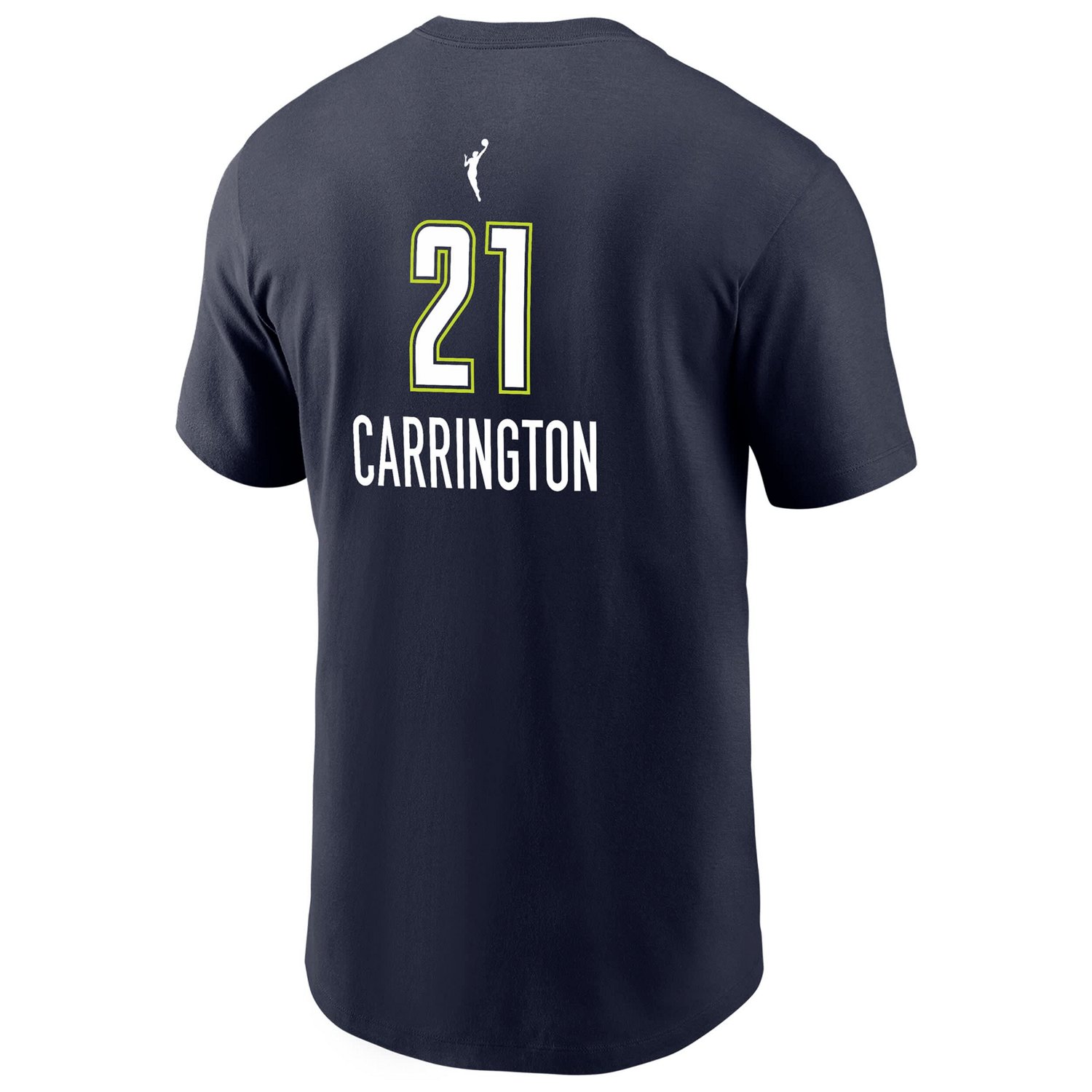 Nike DiJonai Carrington Dallas Wings Explorer Edition Name  Number T-Shirt