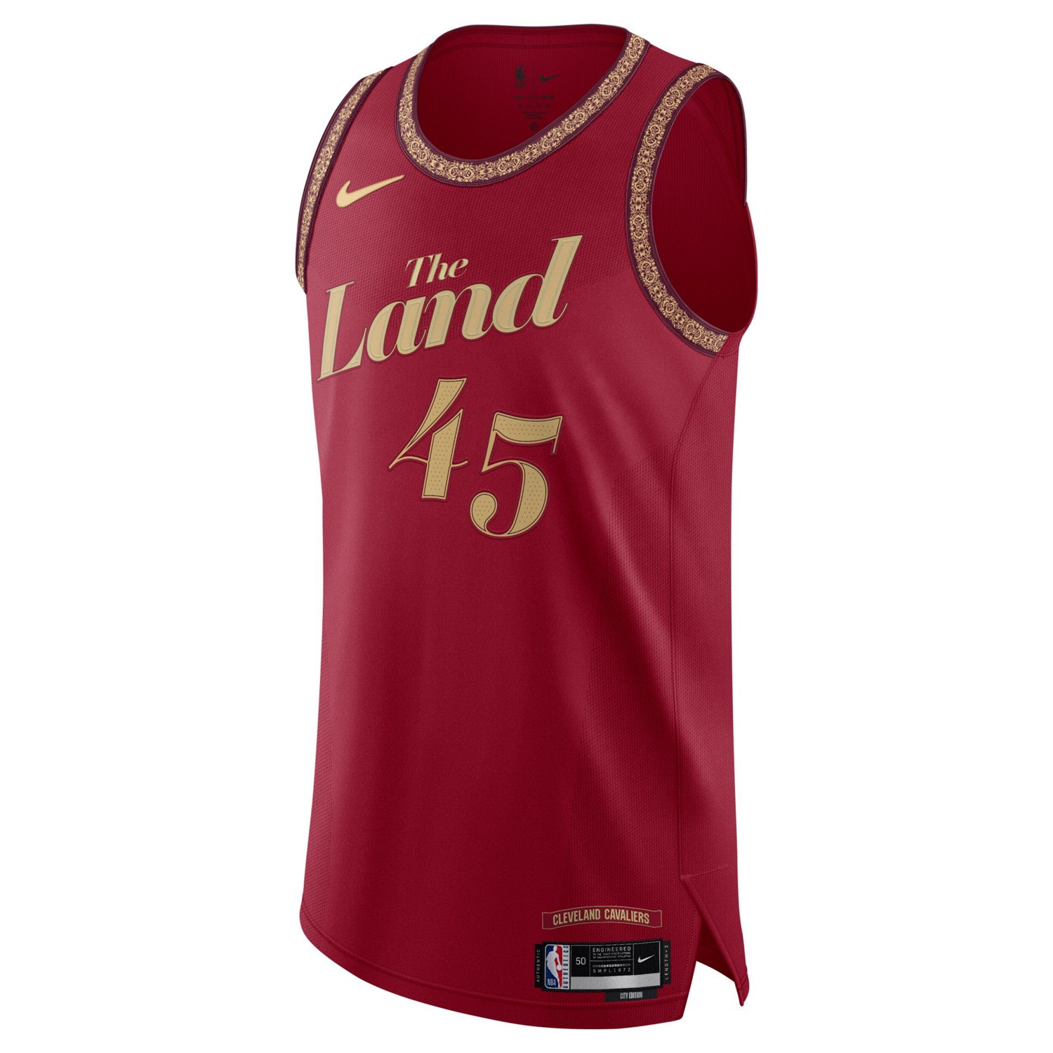 Nike Donovan Mitchell Cleveland Cavaliers Authentic Jersey - City Edition - view number 2
