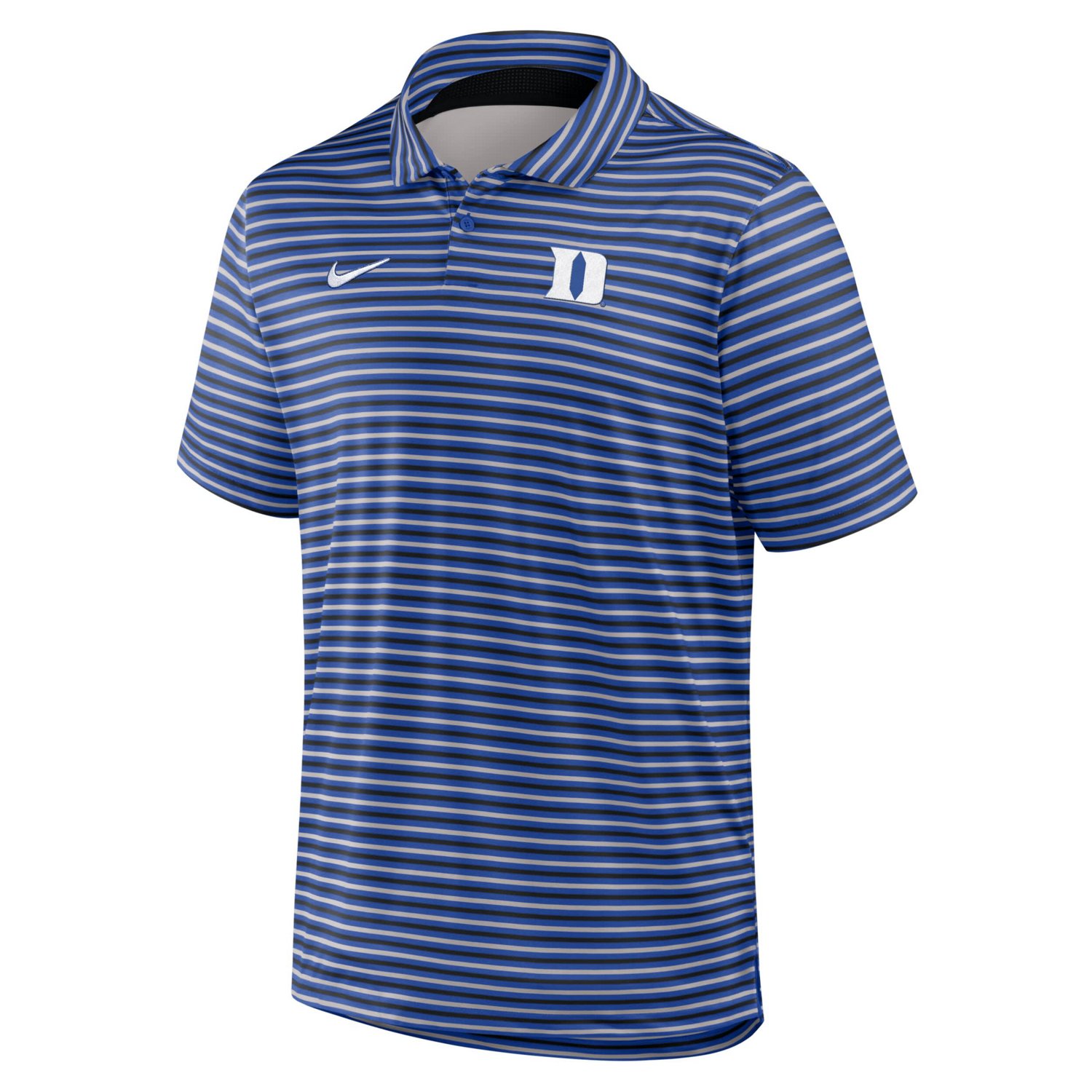 Nike Duke Blue Devils 2025 Coaches Premium Tour Stripe Dri-FIT Polo - view number 4