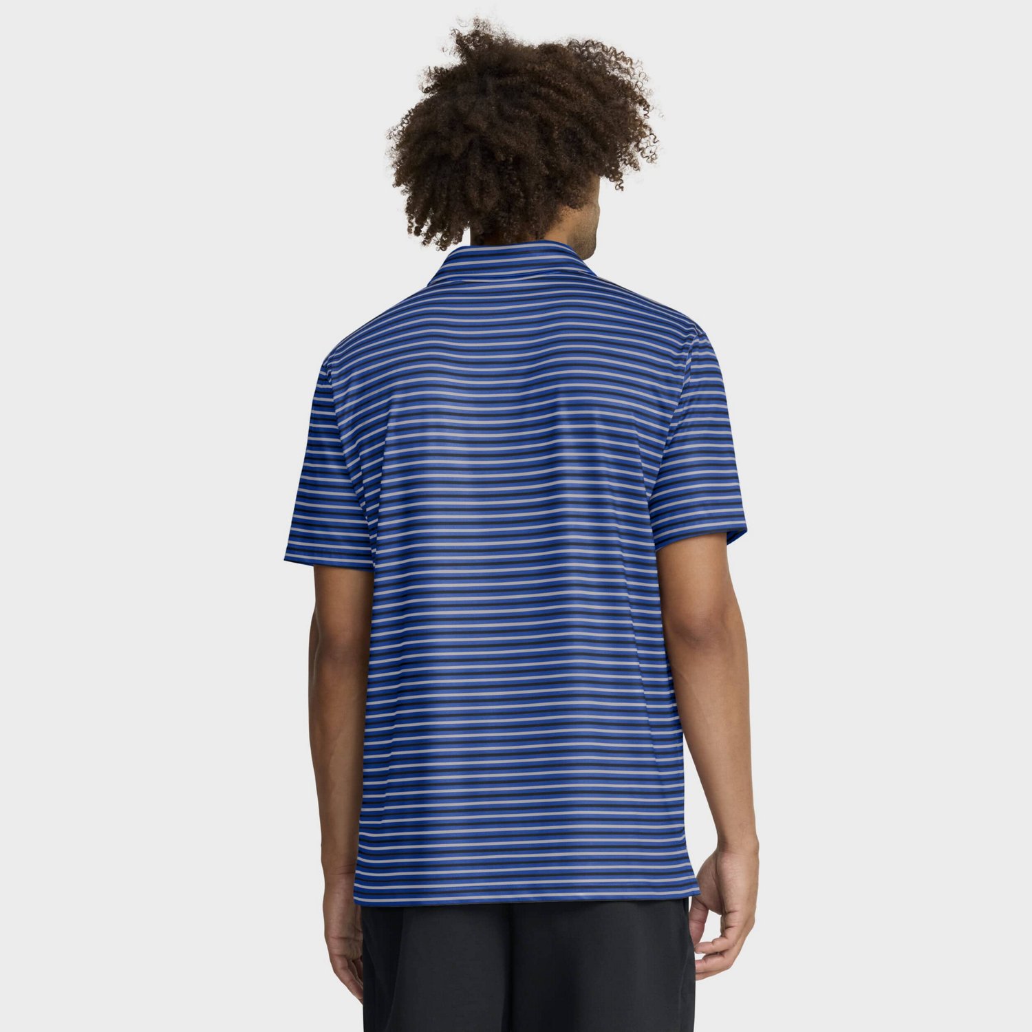 Nike Duke Blue Devils 2025 Coaches Premium Tour Stripe Dri-FIT Polo - view number 2