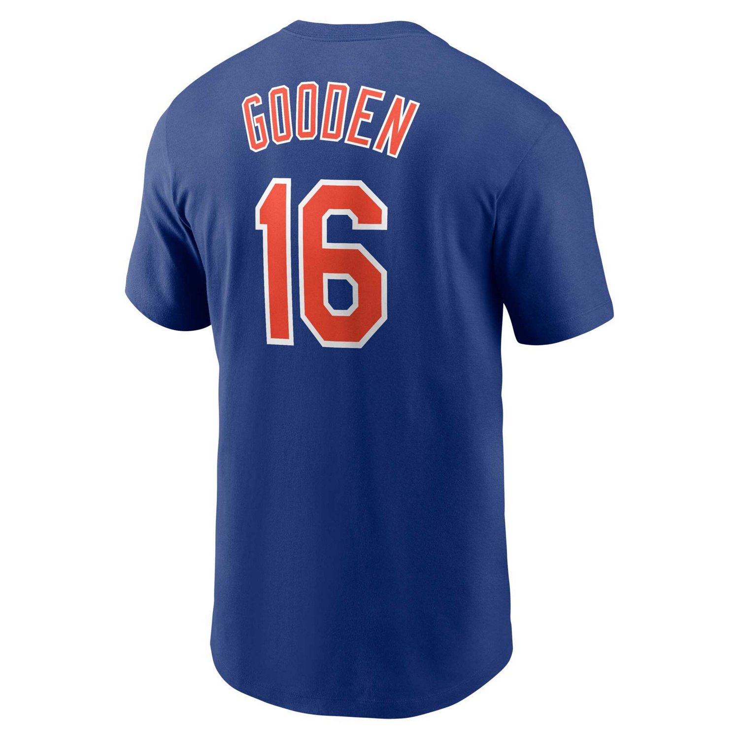Nike Dwight Gooden New York Mets Cooperstown Collection Fuse Name  Number Retirement T-Shirt