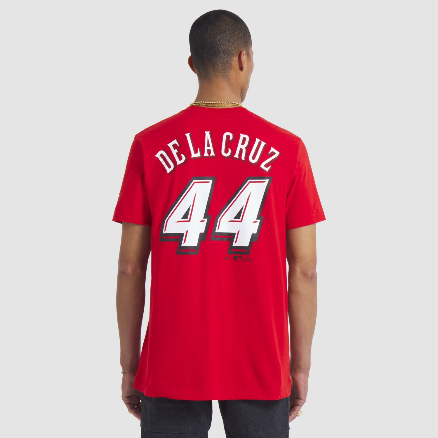 Nike Elly De La Cruz Cincinnati s 2025 MLB Speedway Classic Name  Number T-Shirt - view number 2