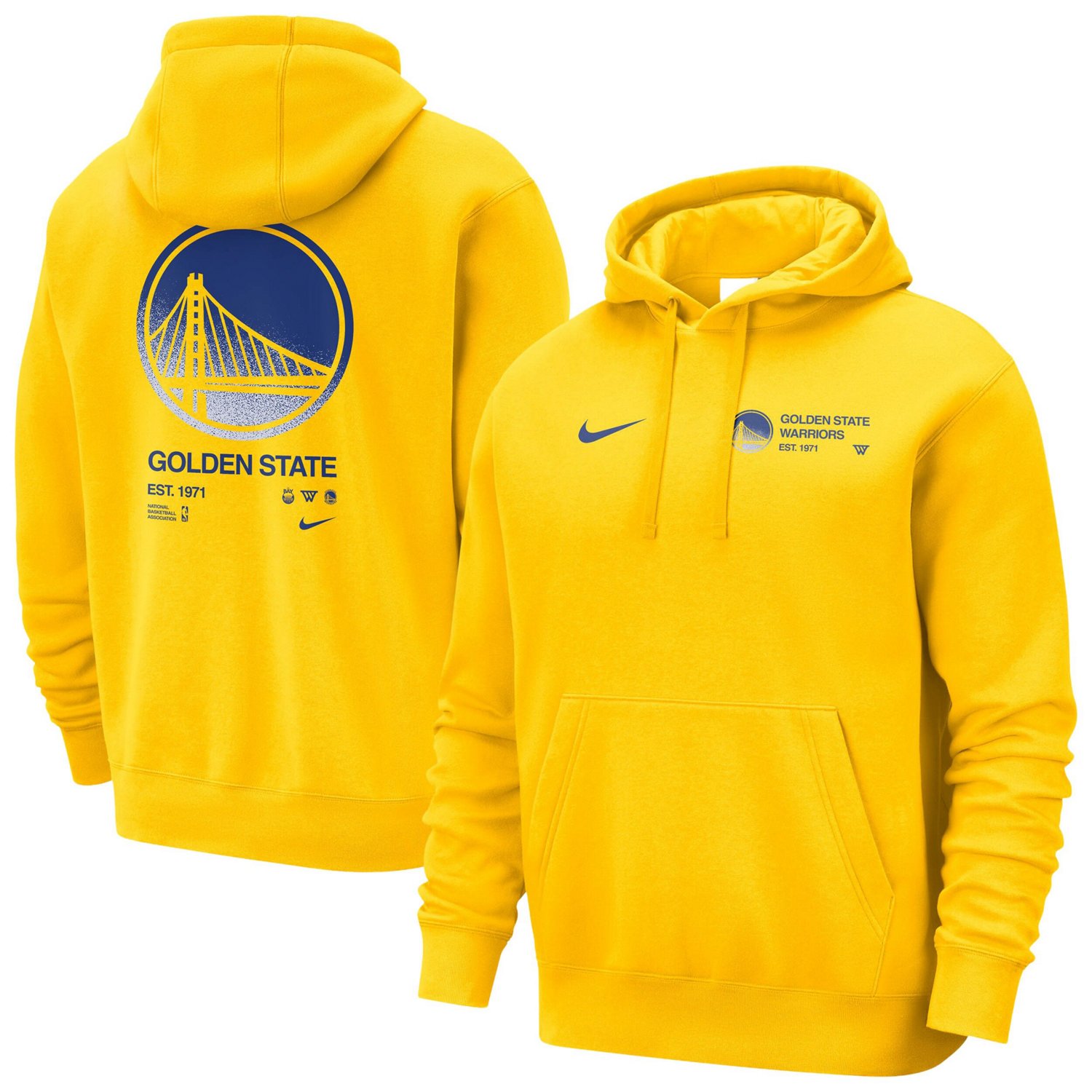 Nike en State Warriors Courtside Club Pullover Hoodie - view number 1