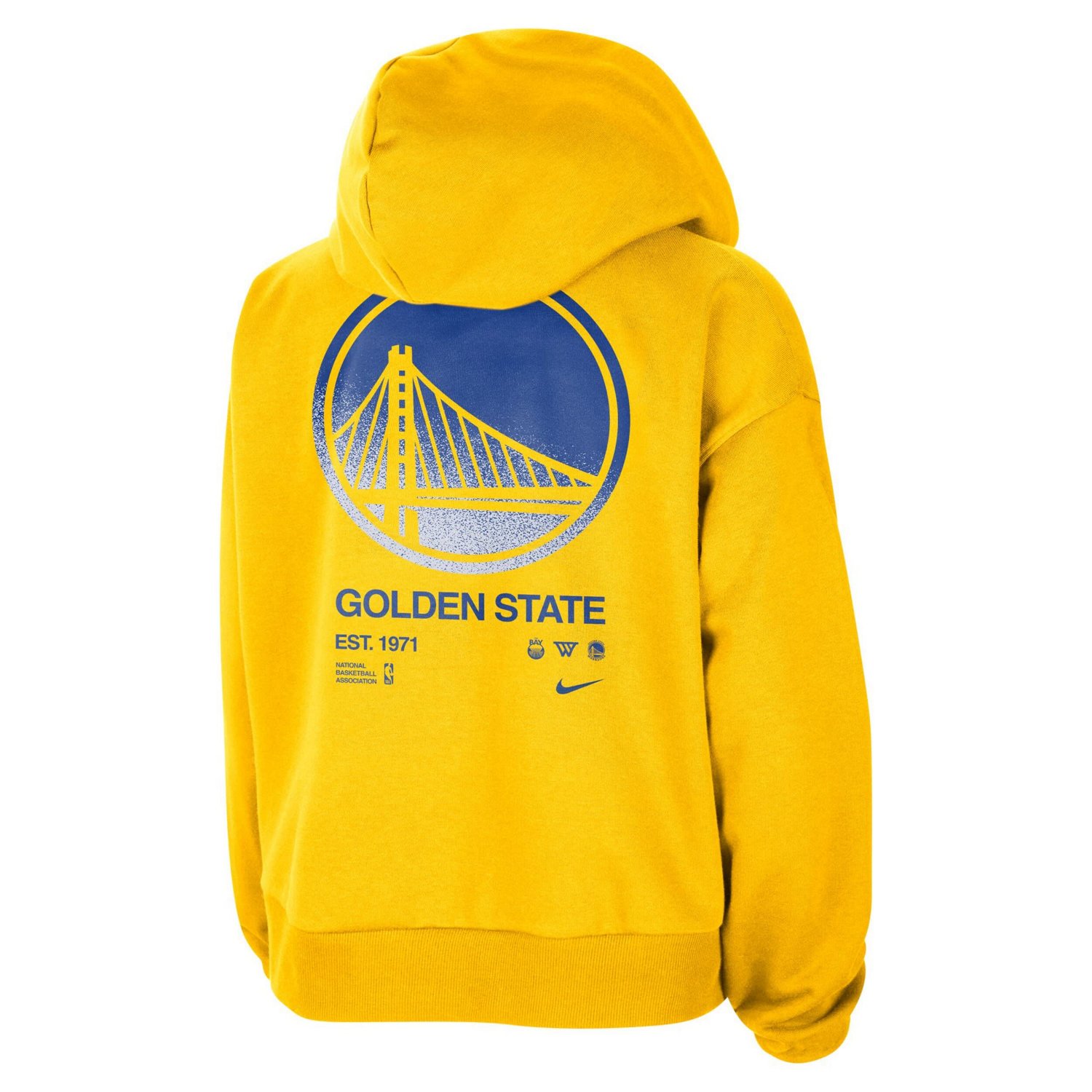 Nike en State Warriors Courtside Standard Issue Performance Pullover Hoodie - view number 3