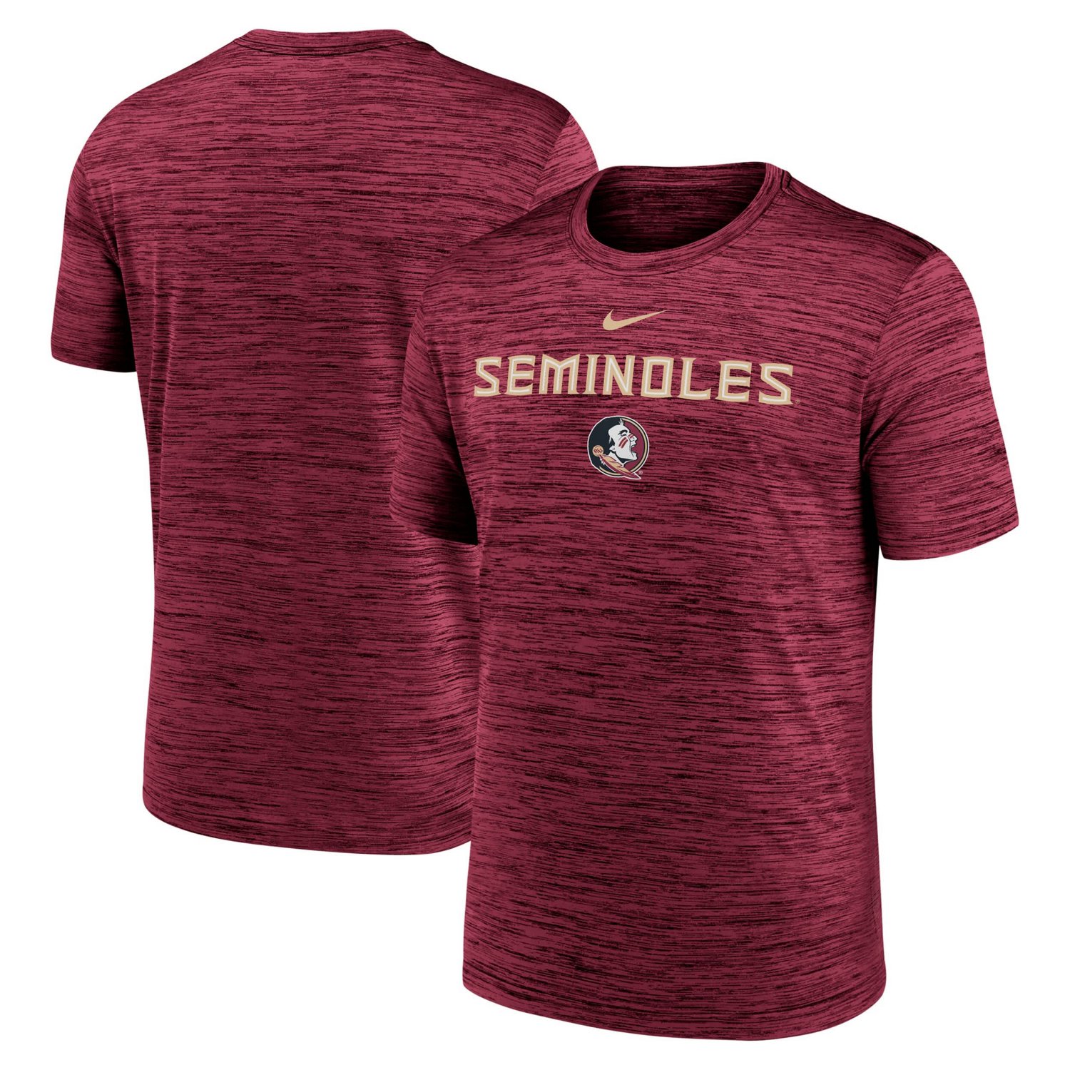 Nike Florida State Seminoles 2025 Sideline Velocity Performance T-Shirt