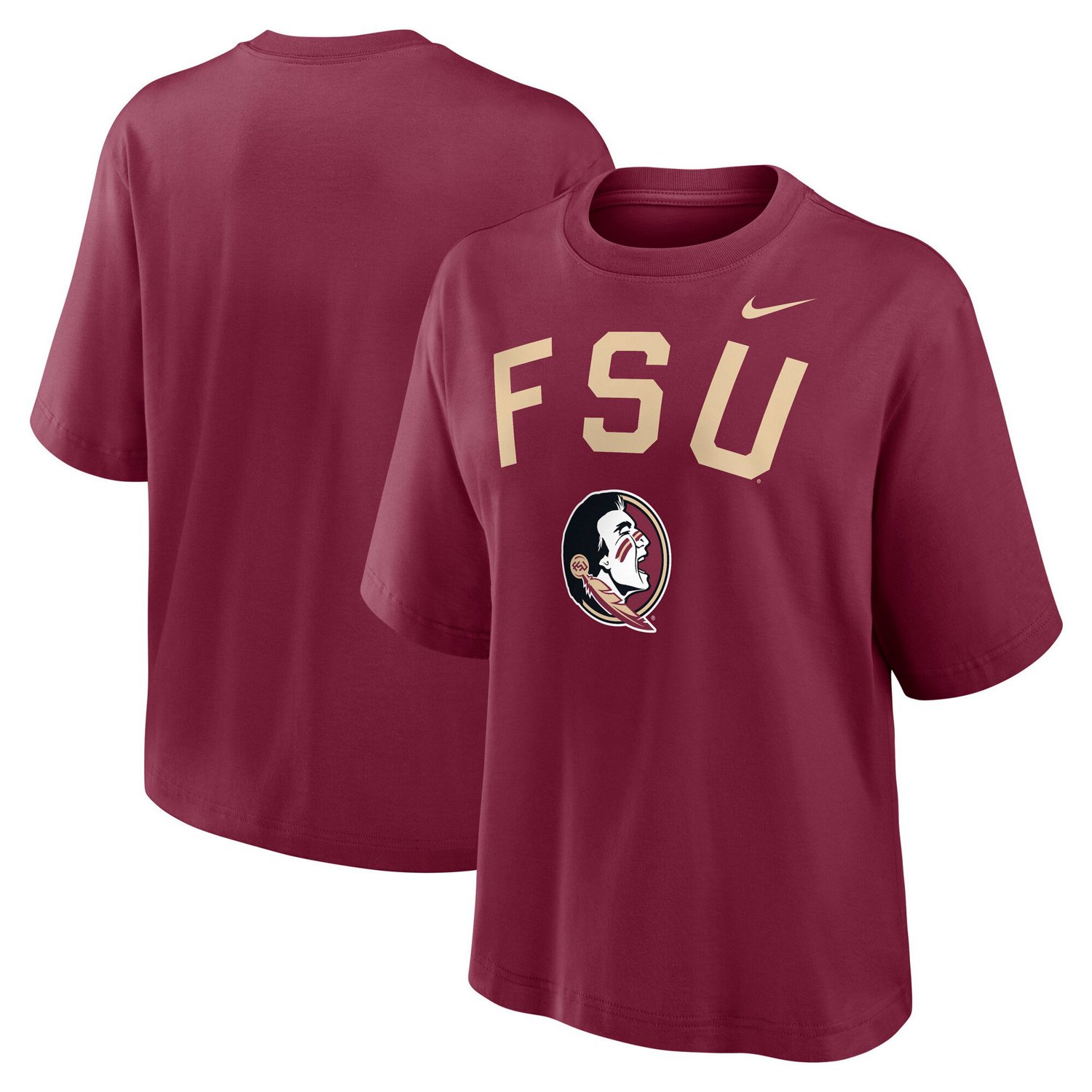Nike Florida State Seminoles Arch Logo Boxy T-Shirt