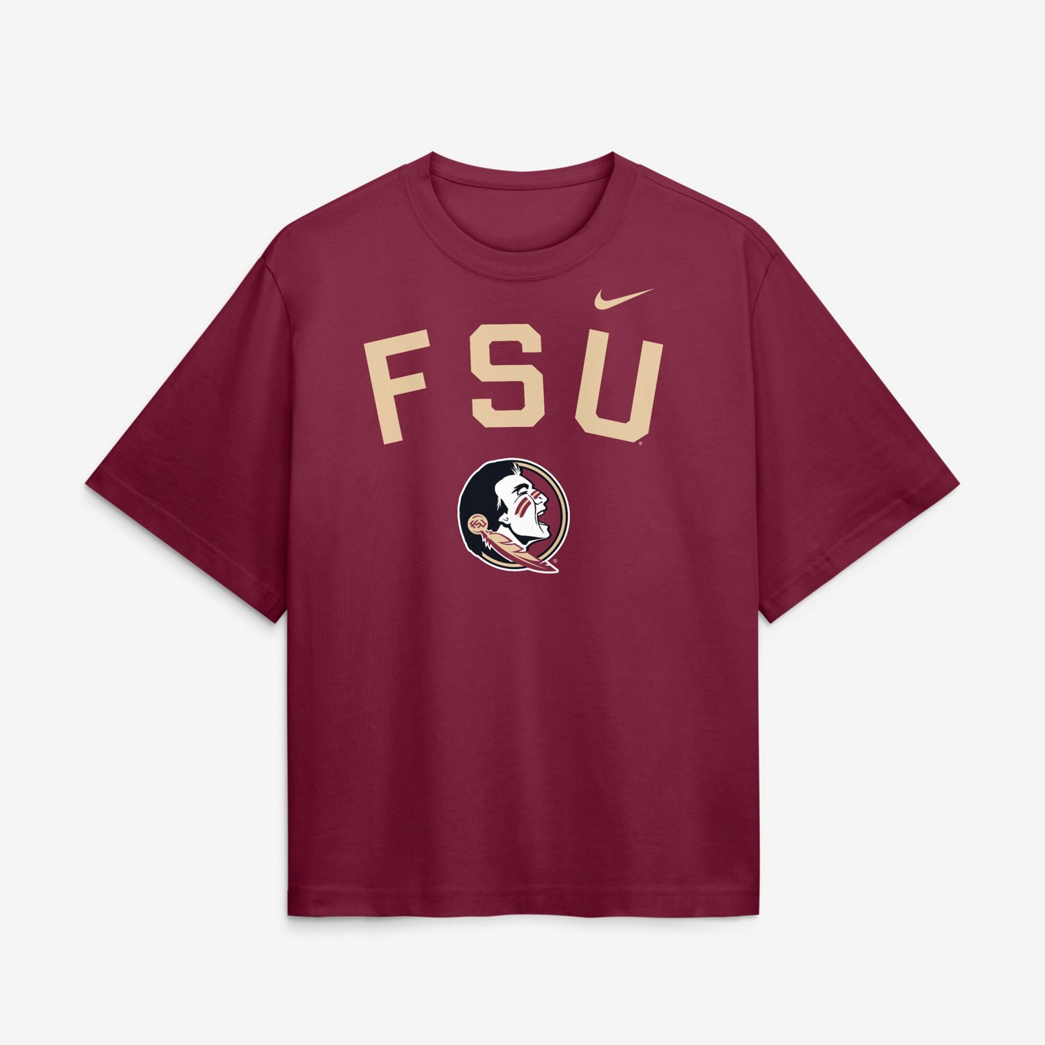Nike Florida State Seminoles Arch Logo Boxy T-Shirt