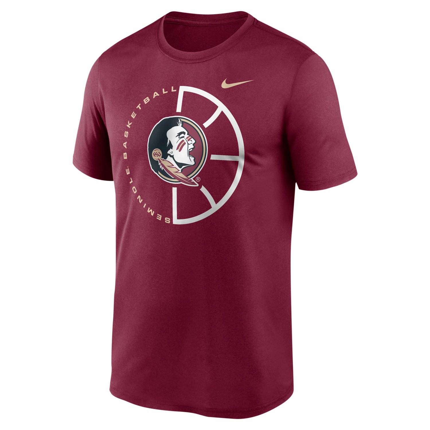 Nike Florida State Seminoles Legend Basketball Icon Performance T-Shirt                                                          - view number 2