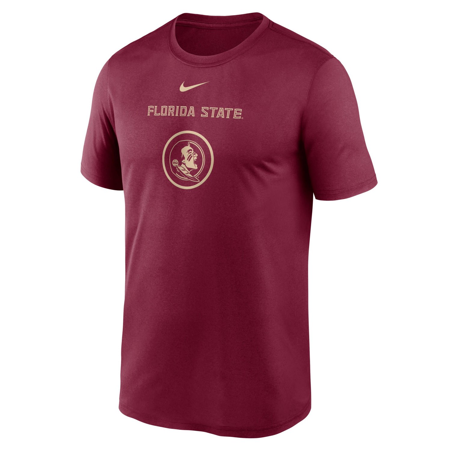 Nike Florida State Seminoles On-Court Basketball Legend Practice Performance T-Shirt                                             - view number 2