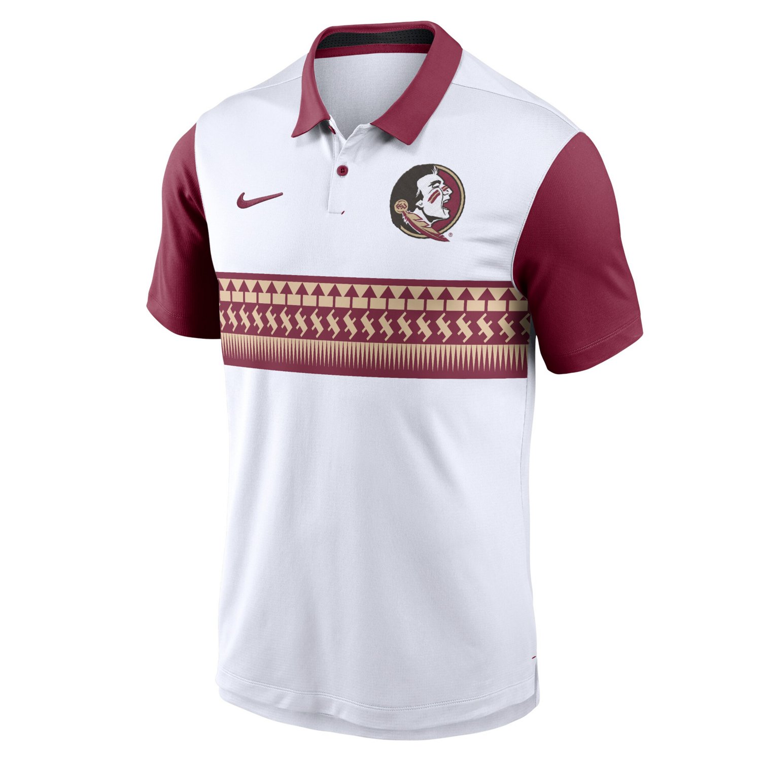 Nike Florida State Seminoles Primetime Campus Vapor Performance Polo                                                             - view number 2