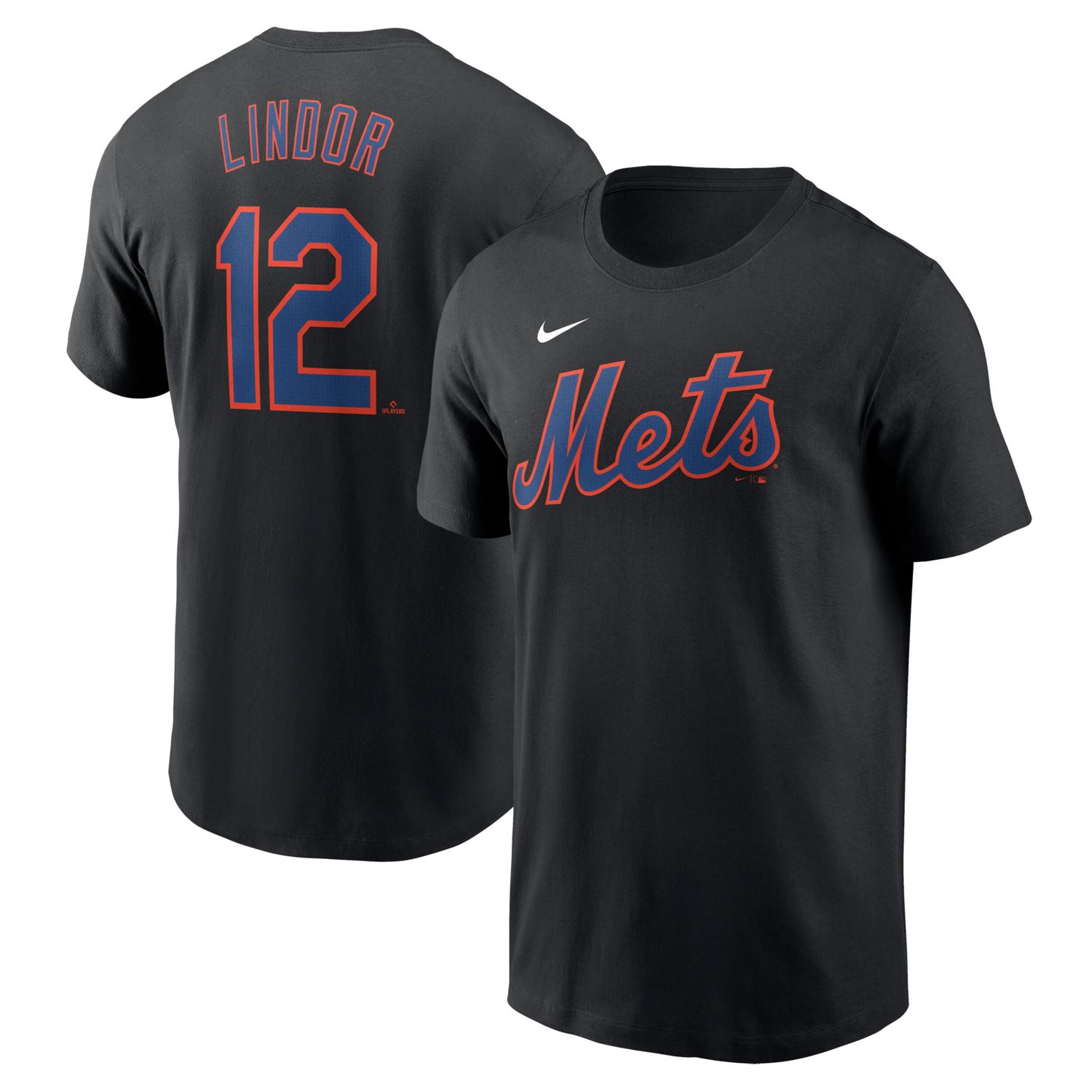 Nike Francisco Lindor New York Mets Fuse Name Number T-Shirt