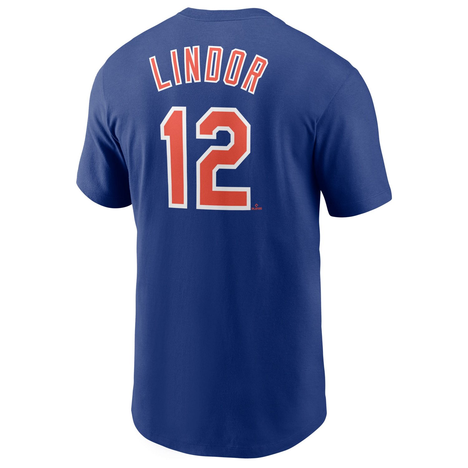 Nike Francisco Lindor New York Mets Name  Number T-Shirt                                                                         - view number 3