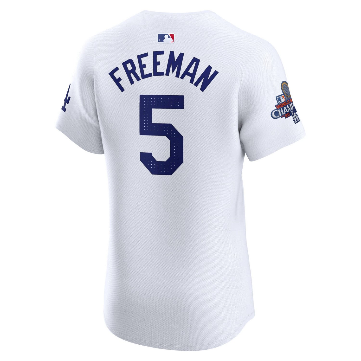 Nike Freddie Freeman Los Angeles Dodgers 2024 World Series Champions Home Elite Player Jersey Academy