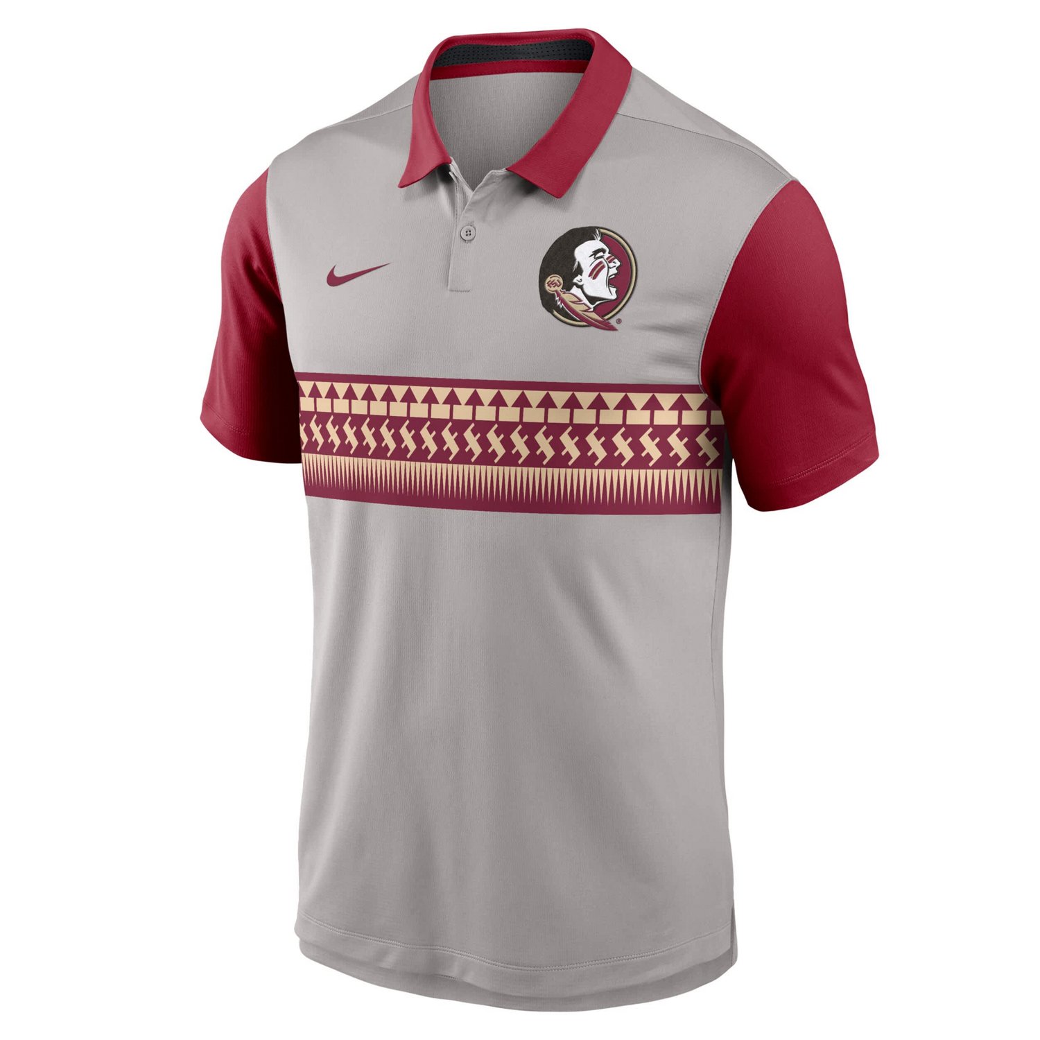 Nike Garnet Florida State Seminoles Vapor Dri-FIT Polo - view number 2