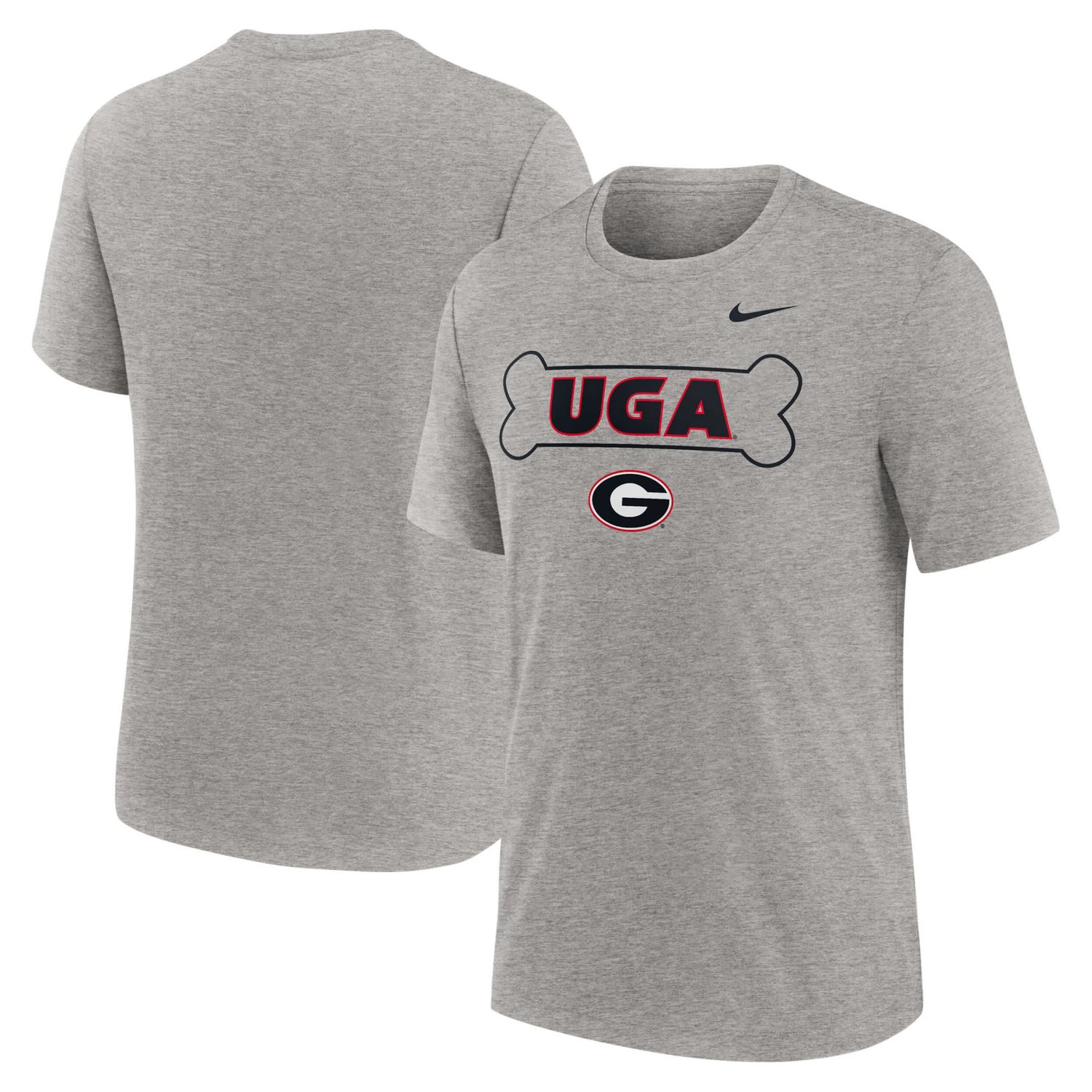 Nike Georgia Bulldogs Campus Local Tri-Blend T-Shirt