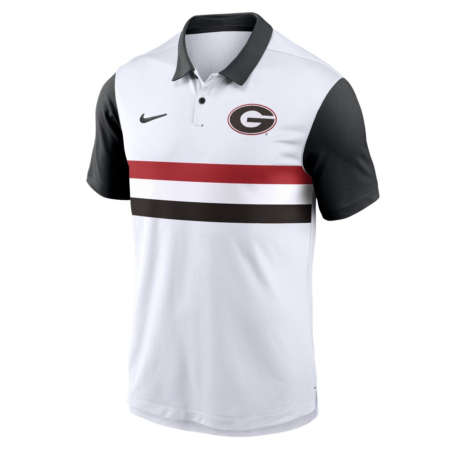 Nike Georgia Bulldogs Campus Pattern Vapor Performance Polo - view number 2