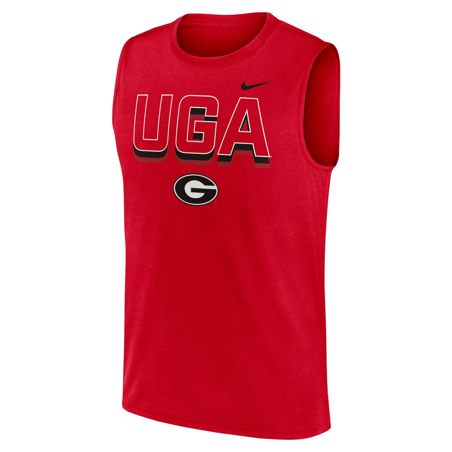 Nike Georgia Bulldogs Primetime Tricode Legend Performance Tank Top - view number 2