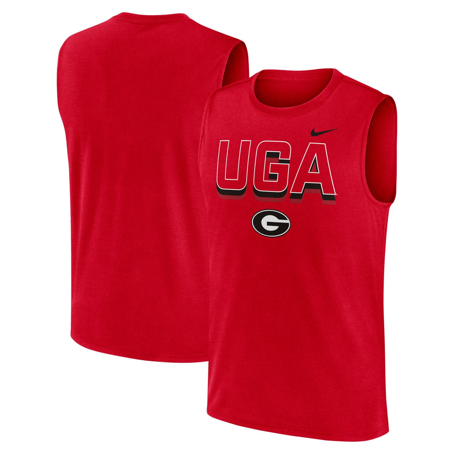 Nike Georgia Bulldogs Primetime Tricode Legend Performance Tank Top