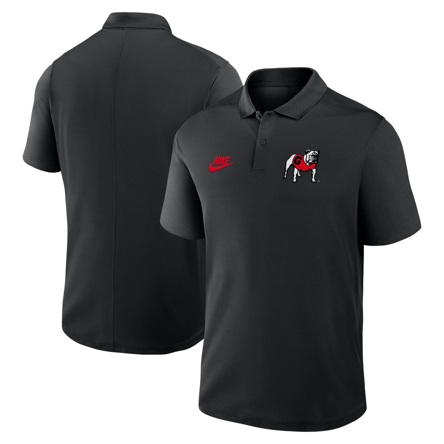 Nike Georgia Bulldogs Primetime Victory Legacy Vault Logo Performance Polo                                                       - view number 1
