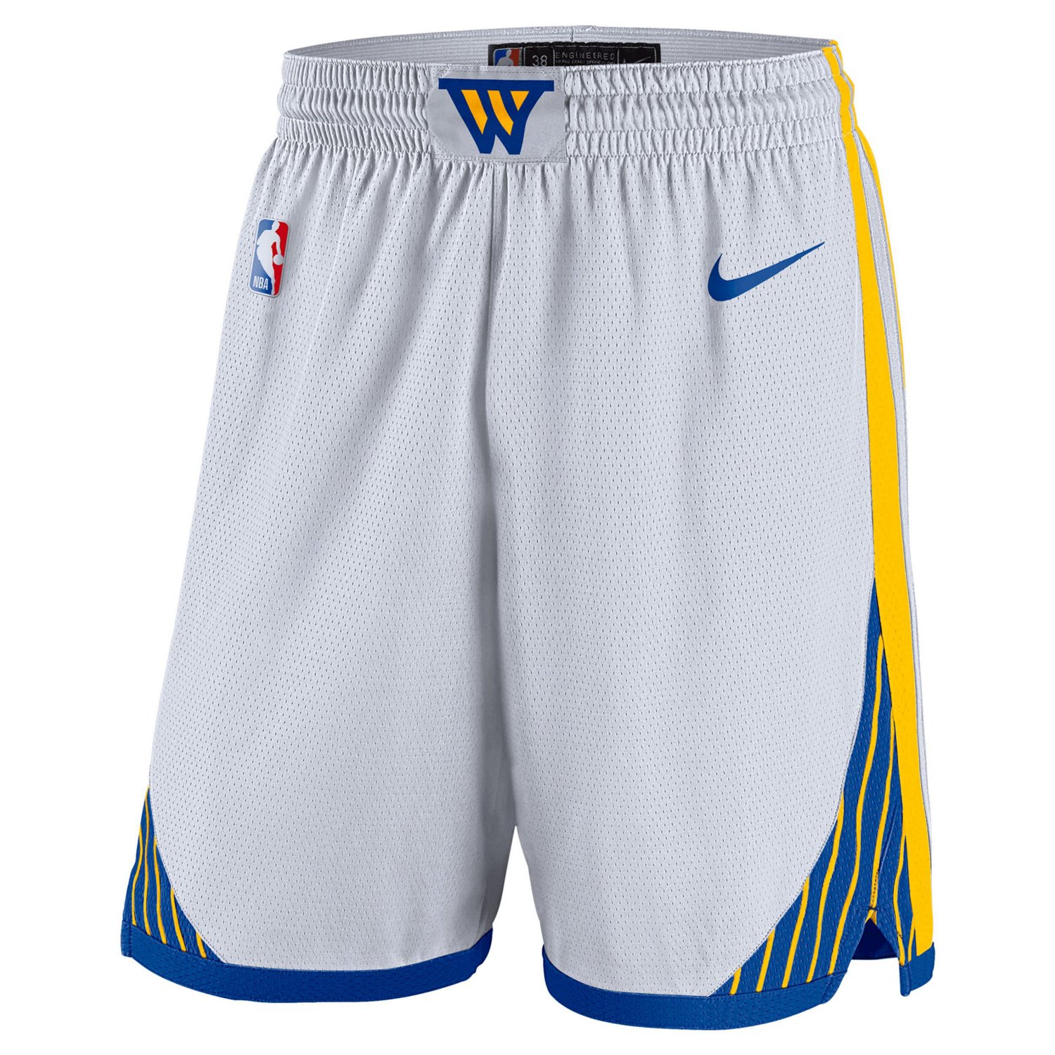 Nike Golden State Warriors 2024 25 Association Edition Swingman Shorts - view number 2