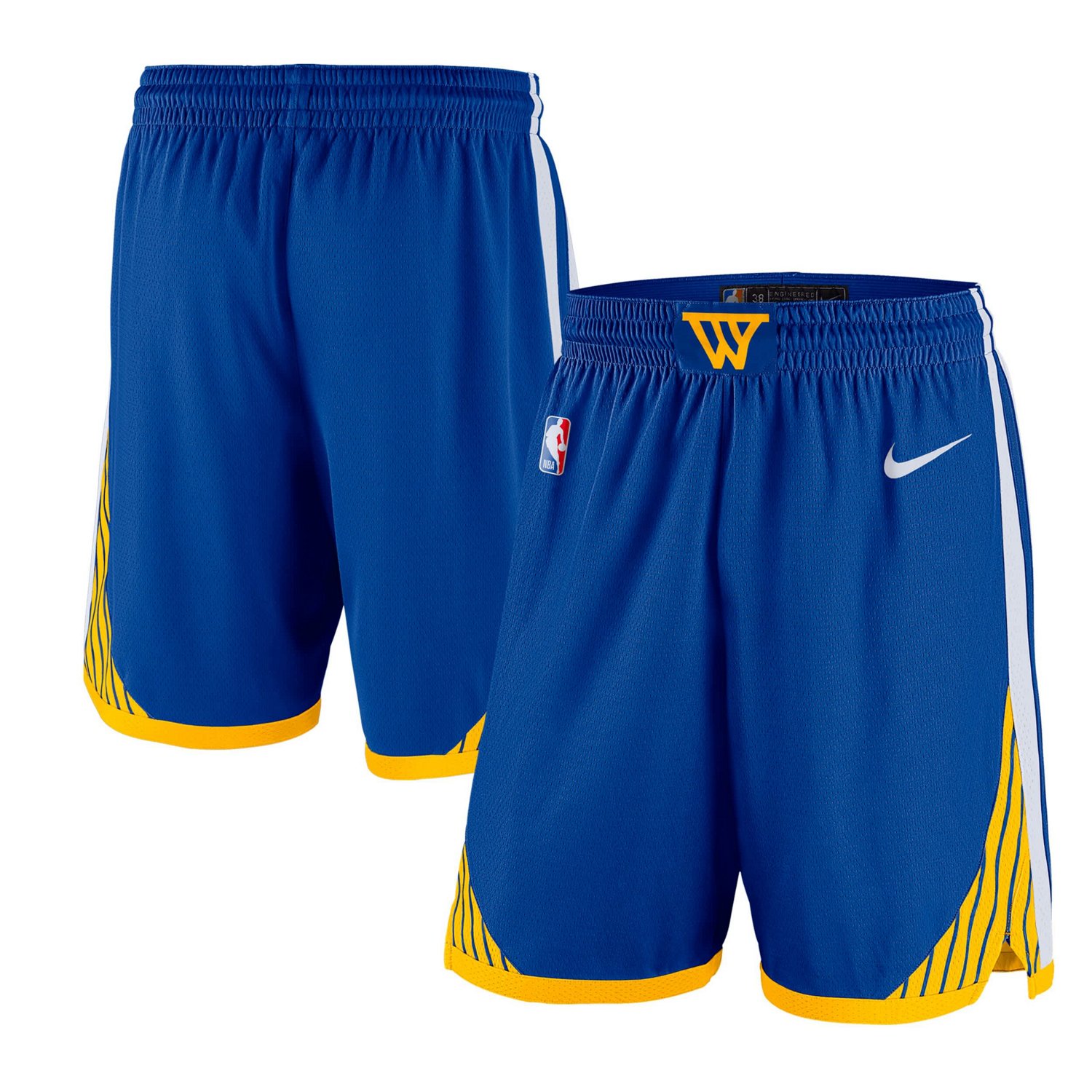 Nike Golden State Warriors 2024 25 Icon Edition Swingman Shorts