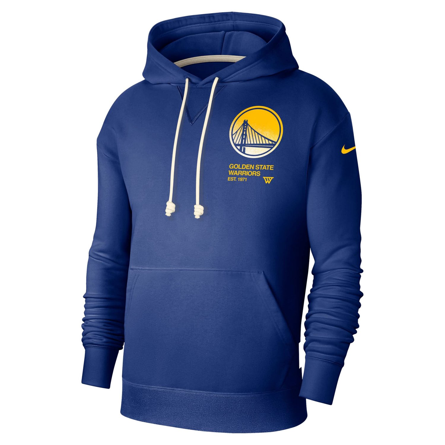 Nike Golden State Warriors Courtside Standard Issue Premium Performance Pullover Hoodie - view number 2