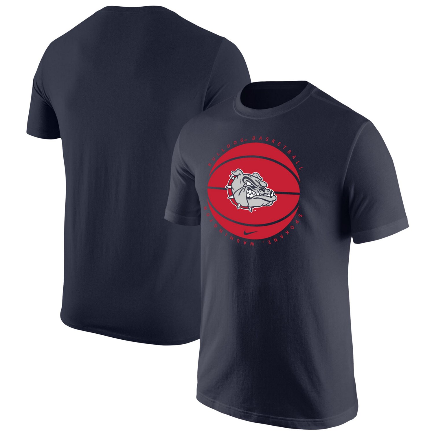 Nike Gonzaga Bulldogs Basketball Logo T-Shirt