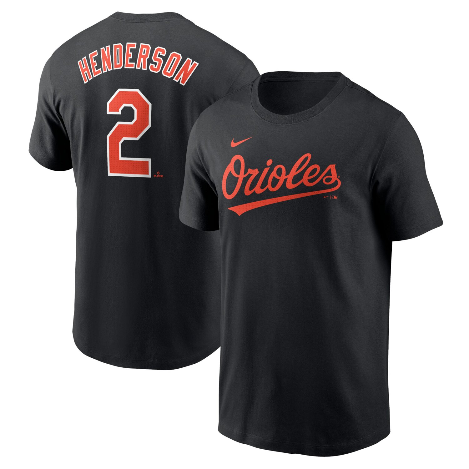 Nike Gunnar Henderson Baltimore Orioles Fuse Name  Number T-Shirt