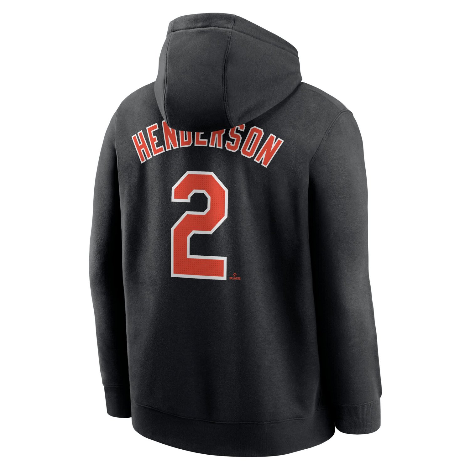 Nike Gunnar Henderson Baltimore Orioles Player Name  Number Club Fleece Pullover Hoodie - view number 3