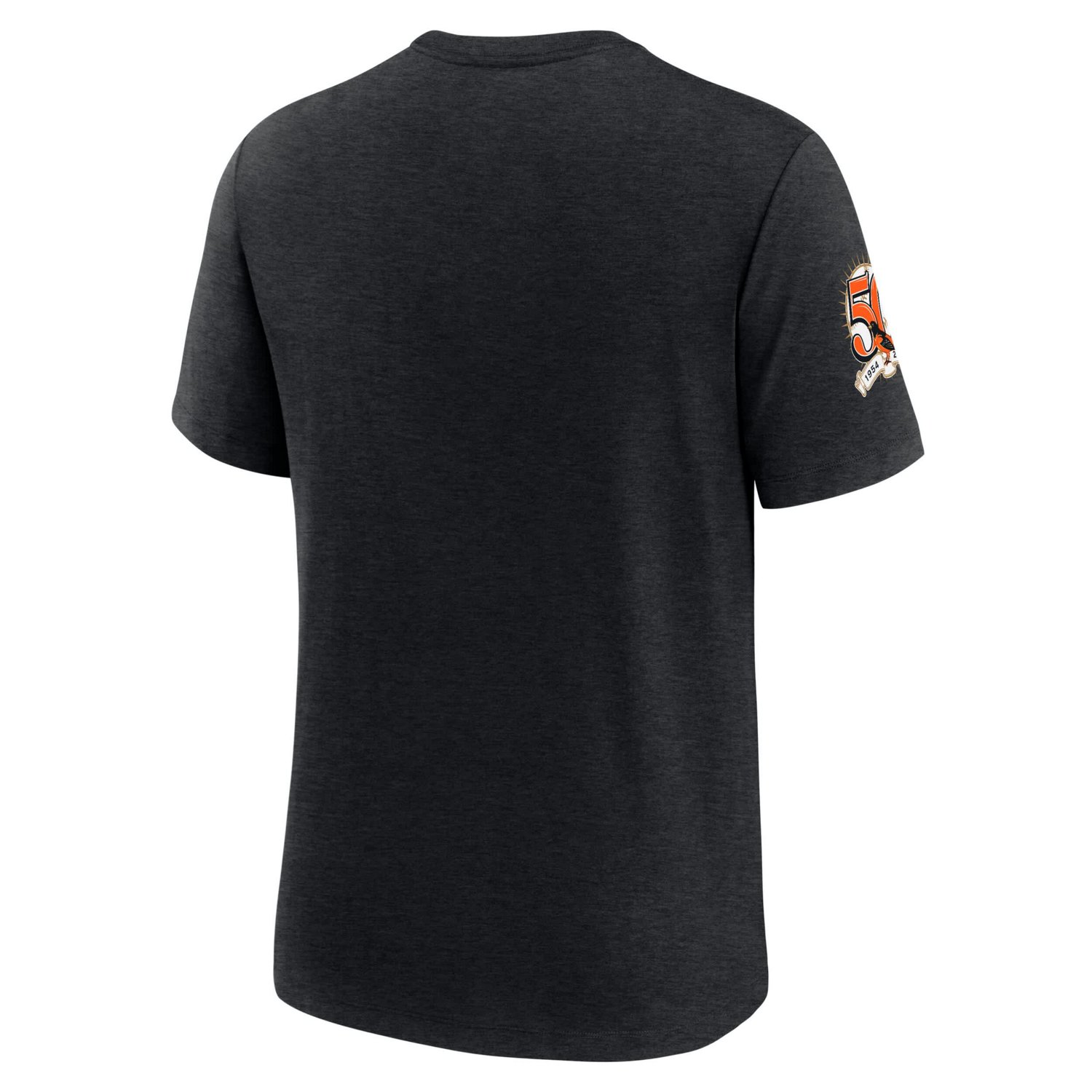 Nike Heather Baltimore Orioles Cooperstown Collection Eras Tri-Blend T-Shirt - view number 3