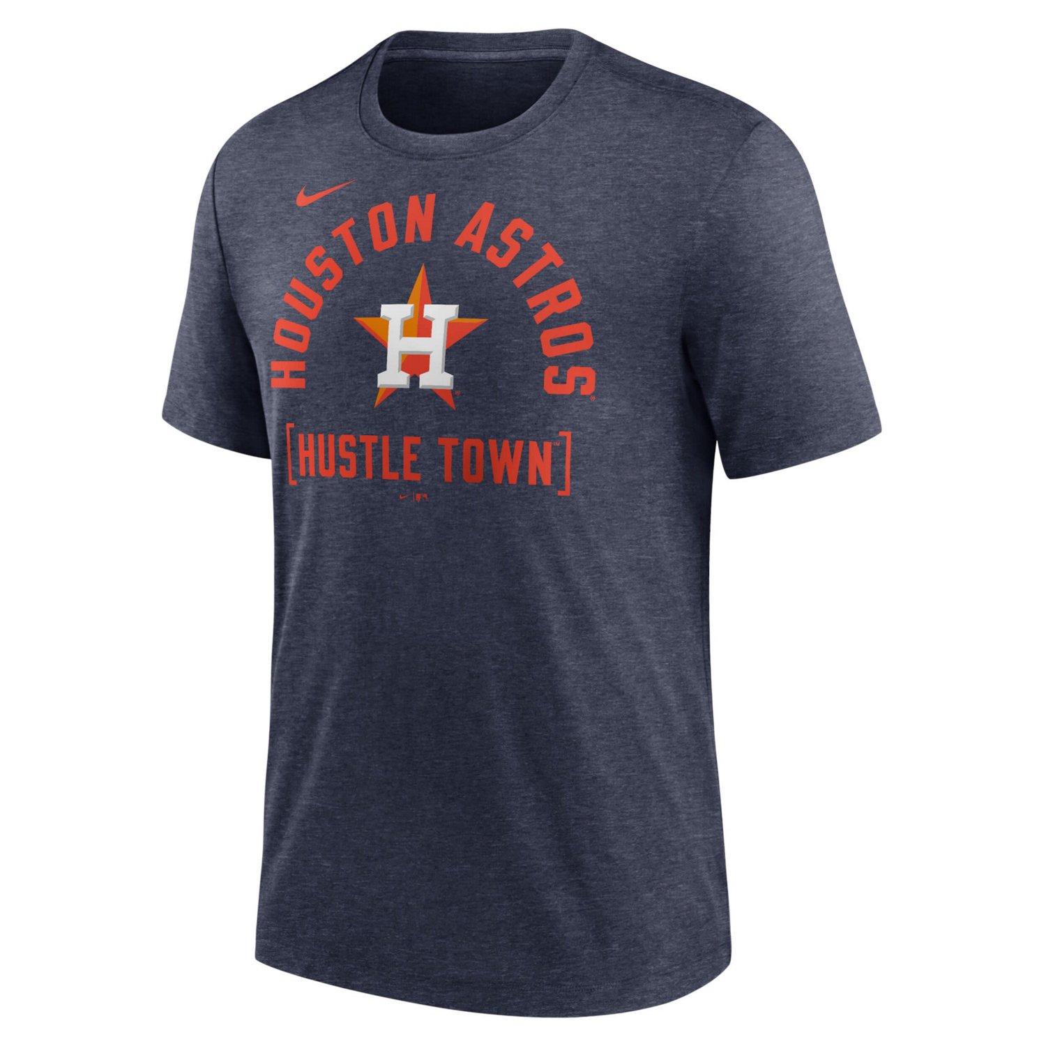 Nike Heather Houston Astros Swing Big Tri-Blend T-Shirt                                                                          - view number 2